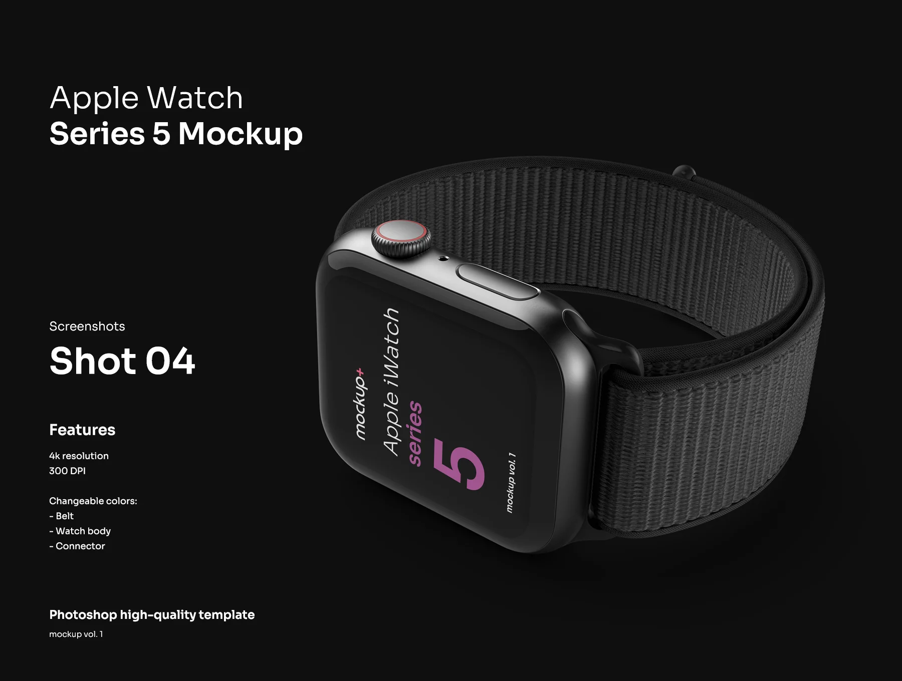 Apple Watch Series 5 Mockup Vol.01 3