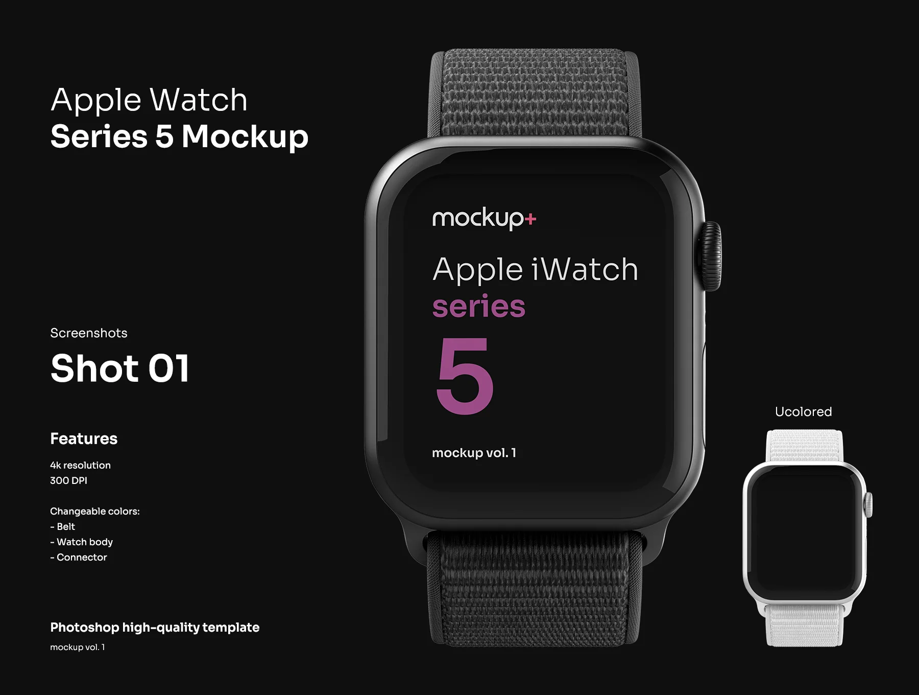 Apple Watch Series 5 Mockup Vol.01 6