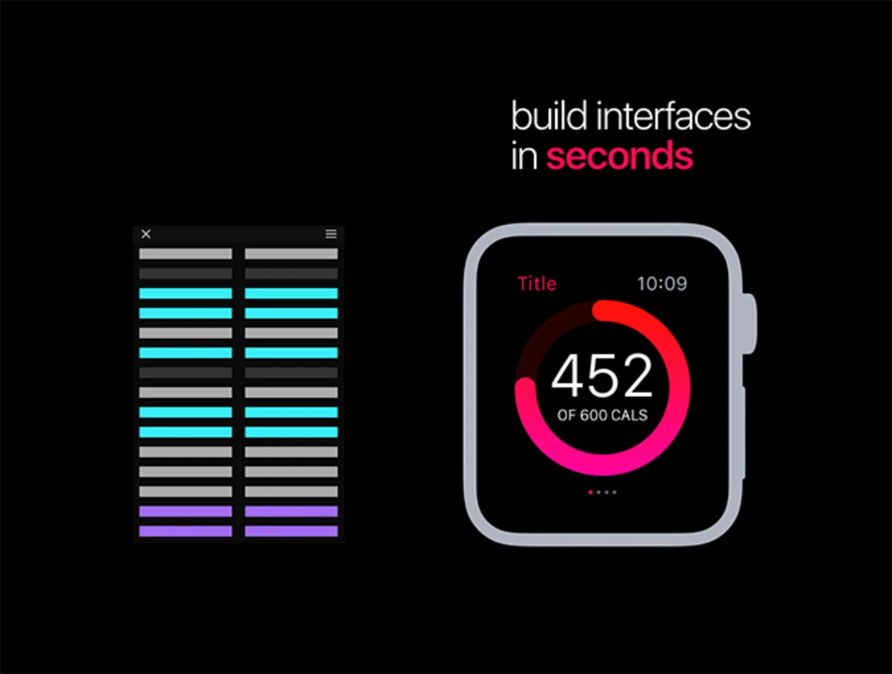 Apple Watch UI Kit Actions 4