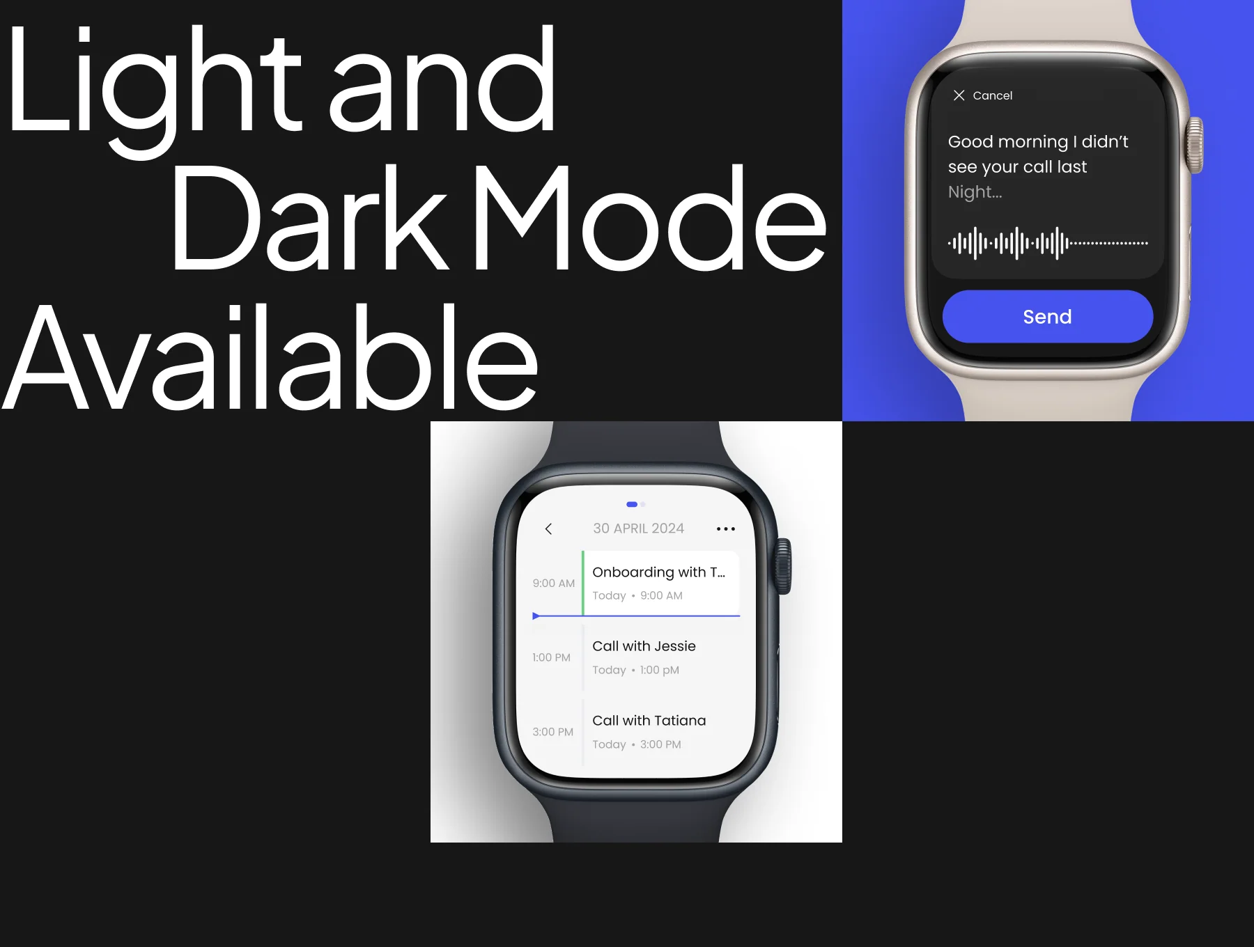 Apple Watch UI Kit Collection 6
