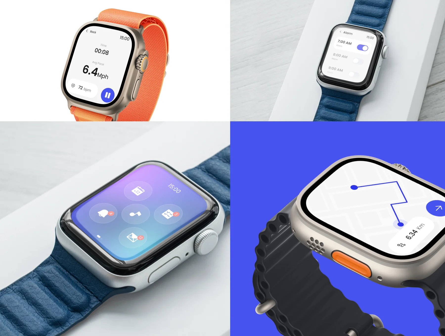 Apple Watch UI Kit Collection 7