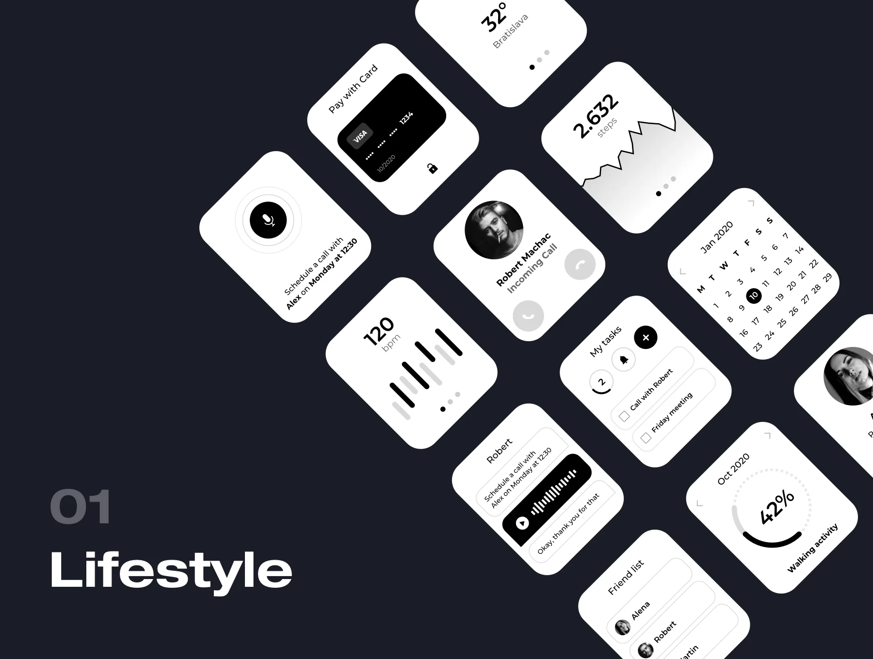 Apple Watch UI Kit 3