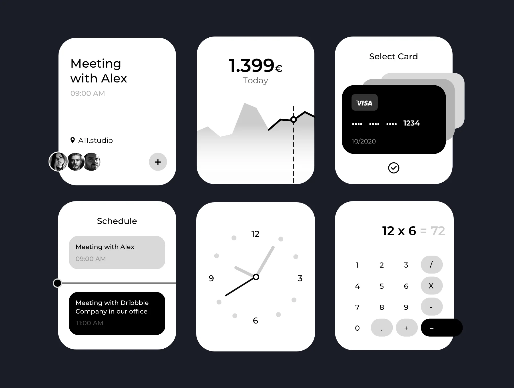 Apple Watch UI Kit 5