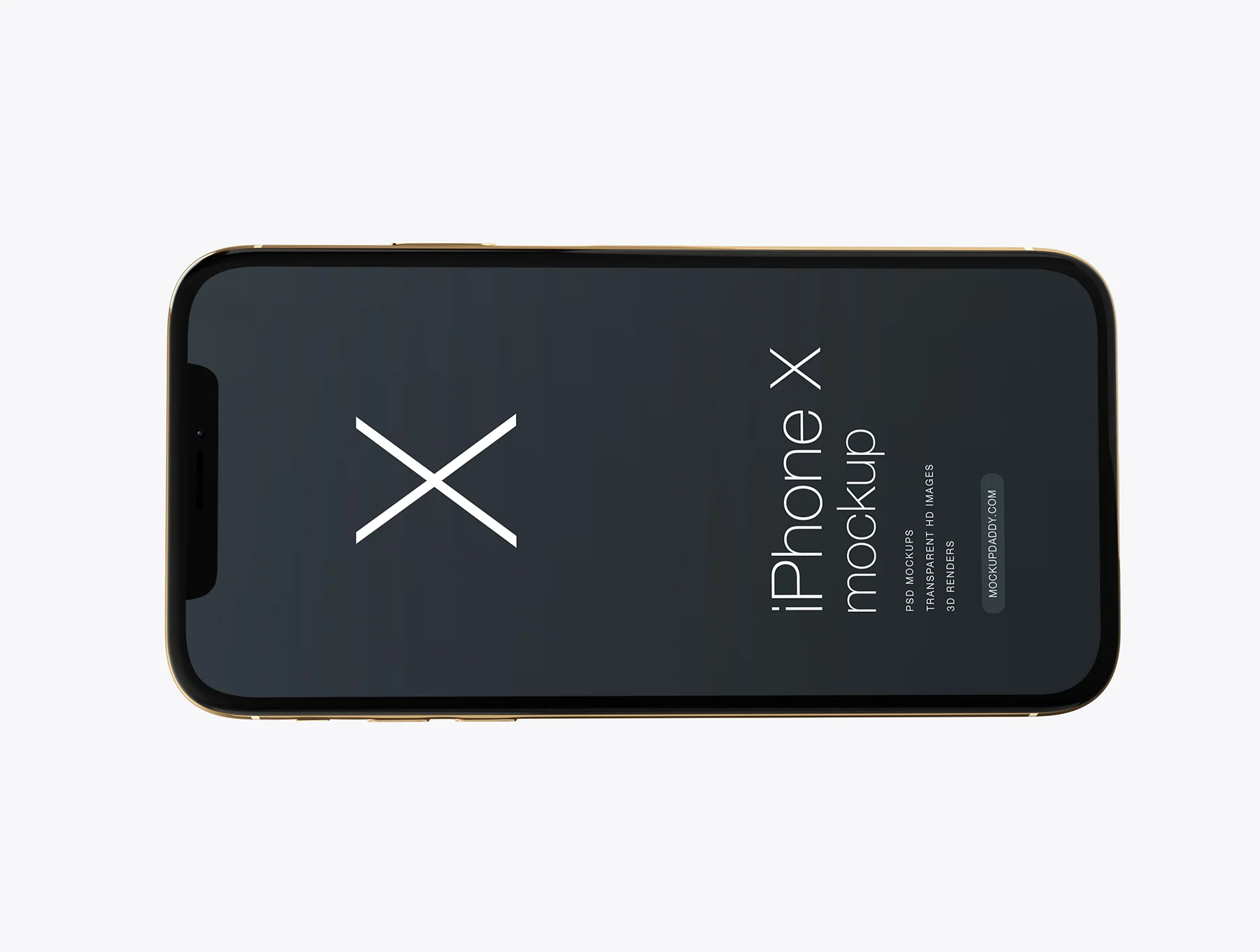 Apple Xs Gold Mockup 5