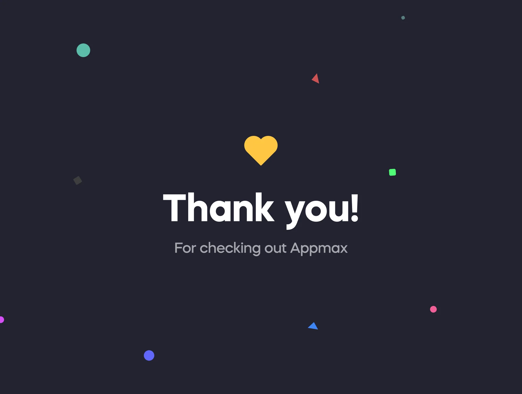 Appmax - Landing Page Design Template 6
