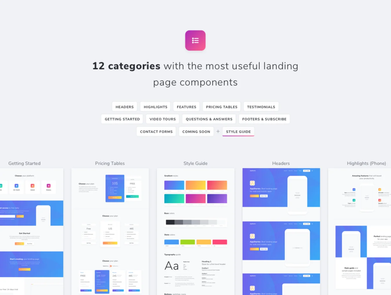 AppStarter UI Kit 2