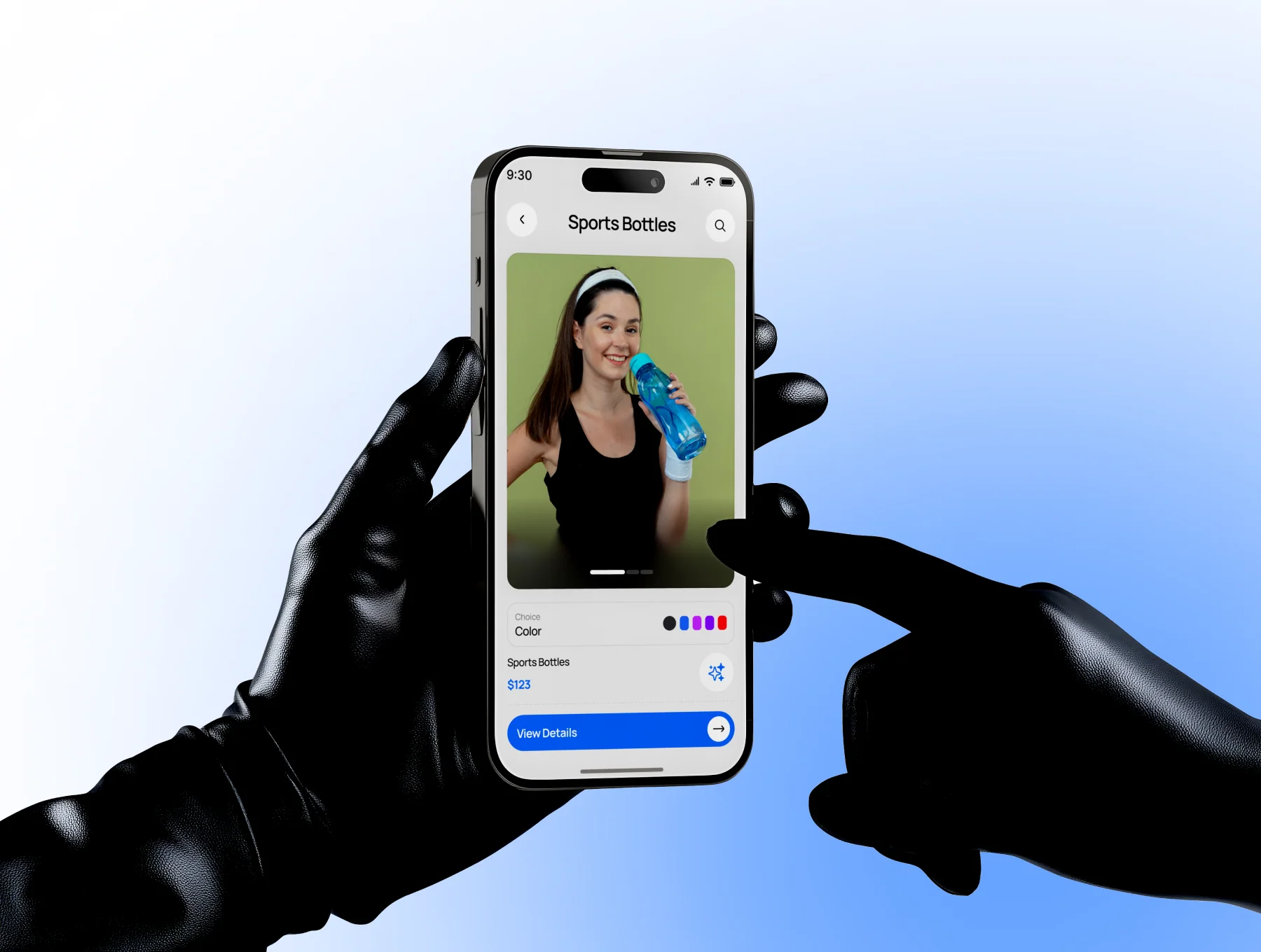AquaLyfe – Water Bottle Store Mobile App UI Kit 4