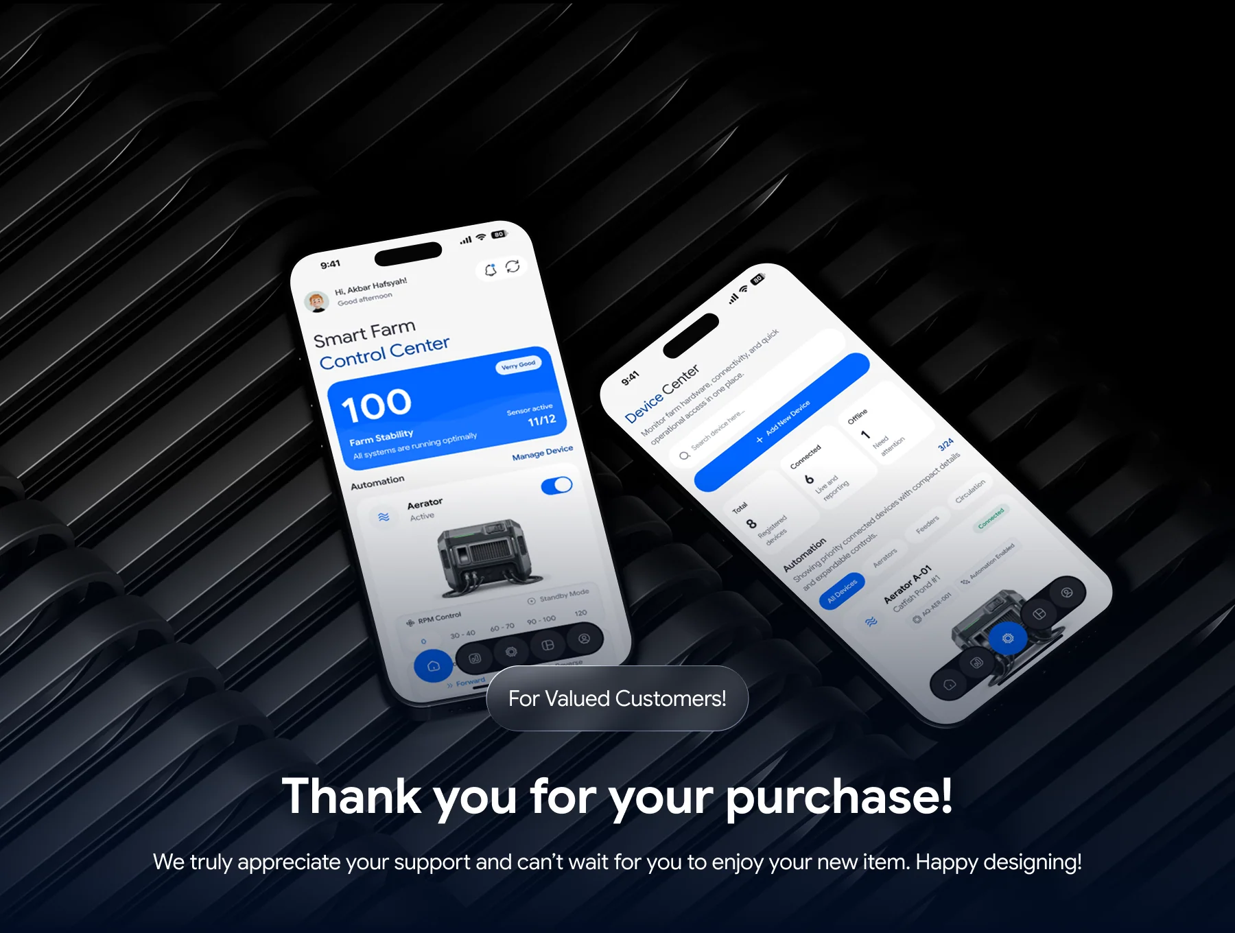 AQUIVA - Smart Aquaculture Management App UI Kit 8