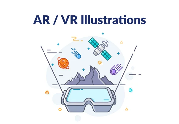 AR / VR Illustrations
