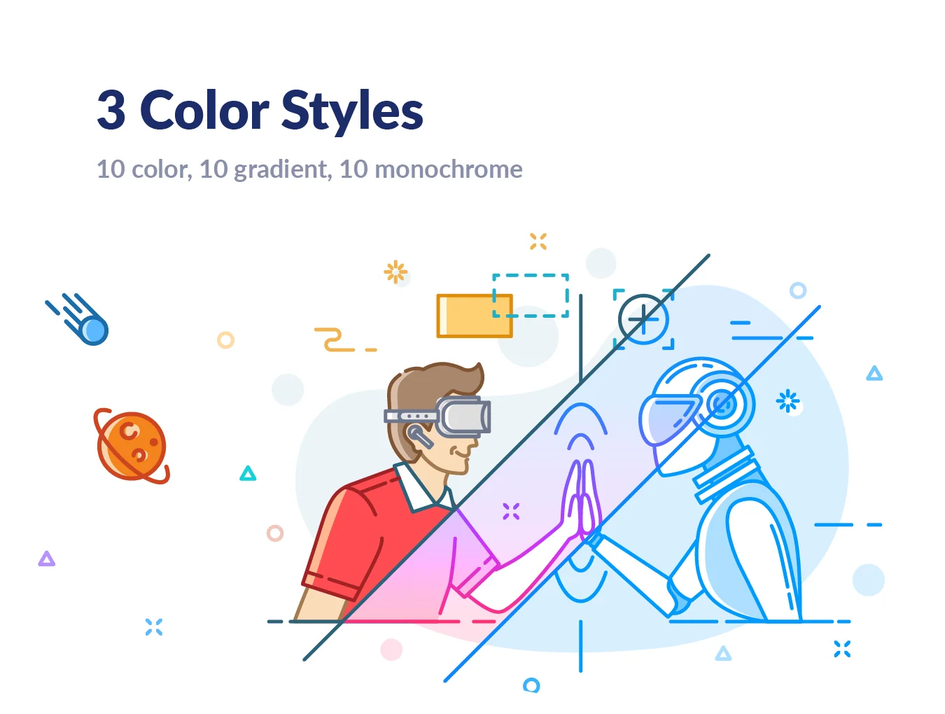 AR / VR Illustrations 2