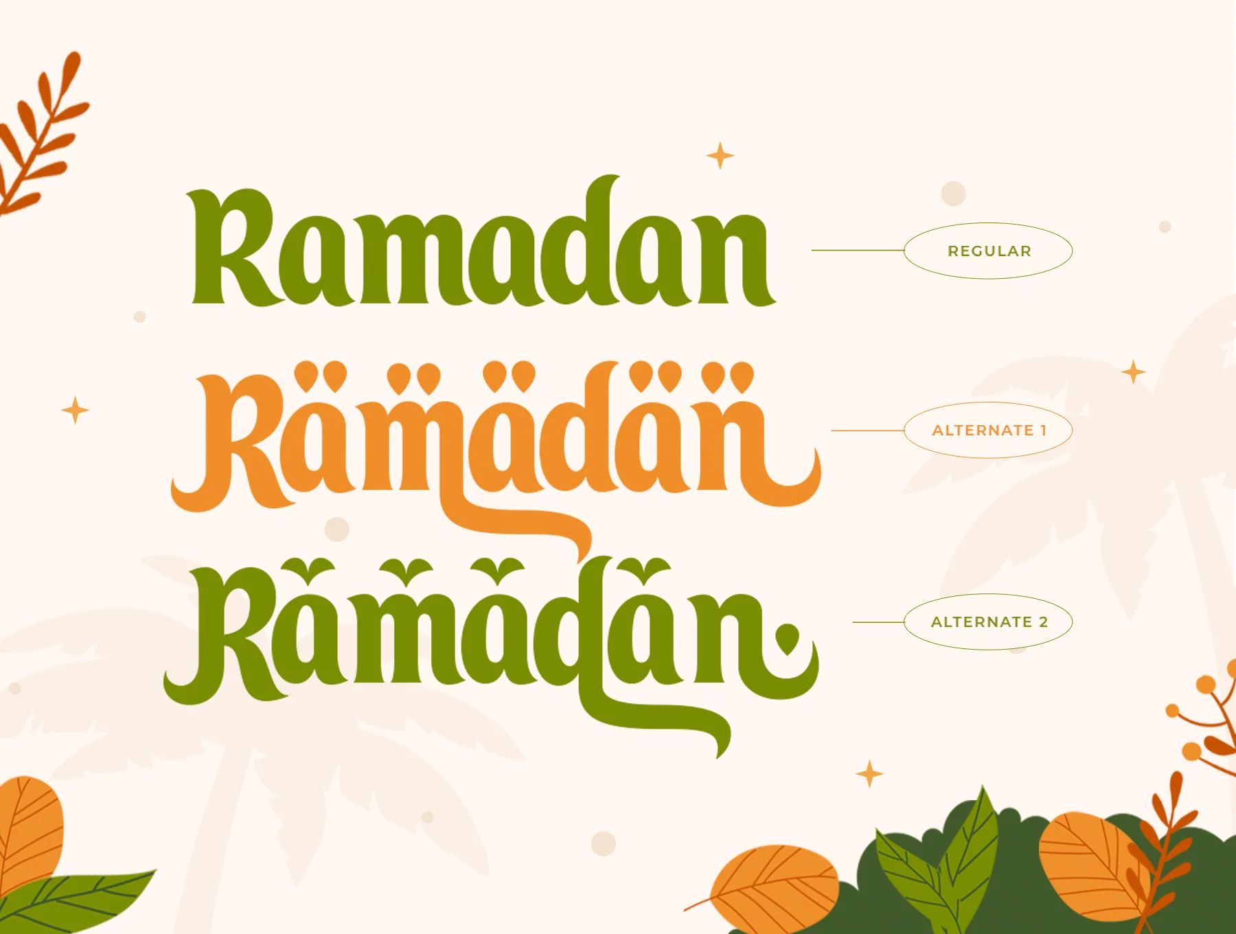 Arabic Font 2