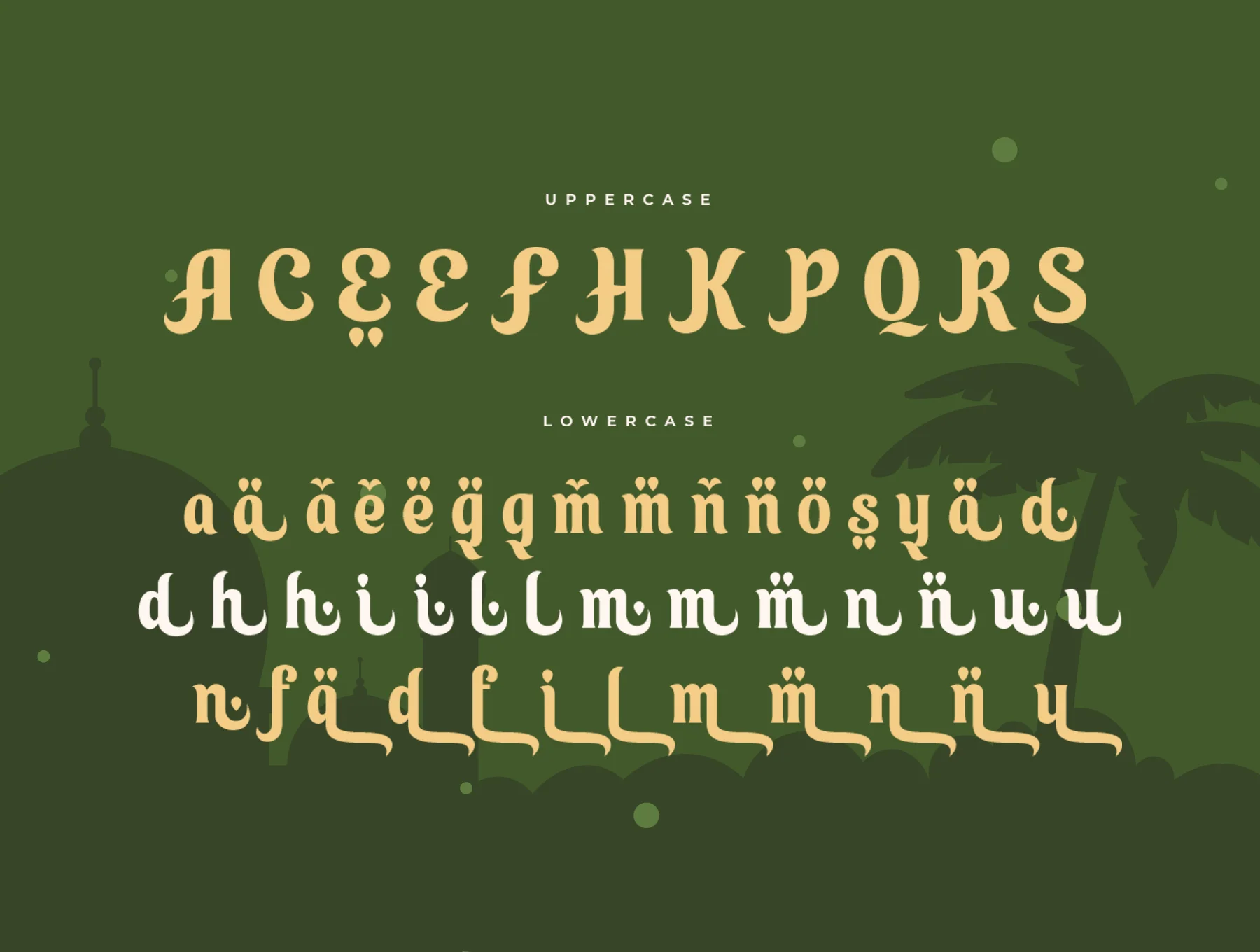 Arabic Font 6