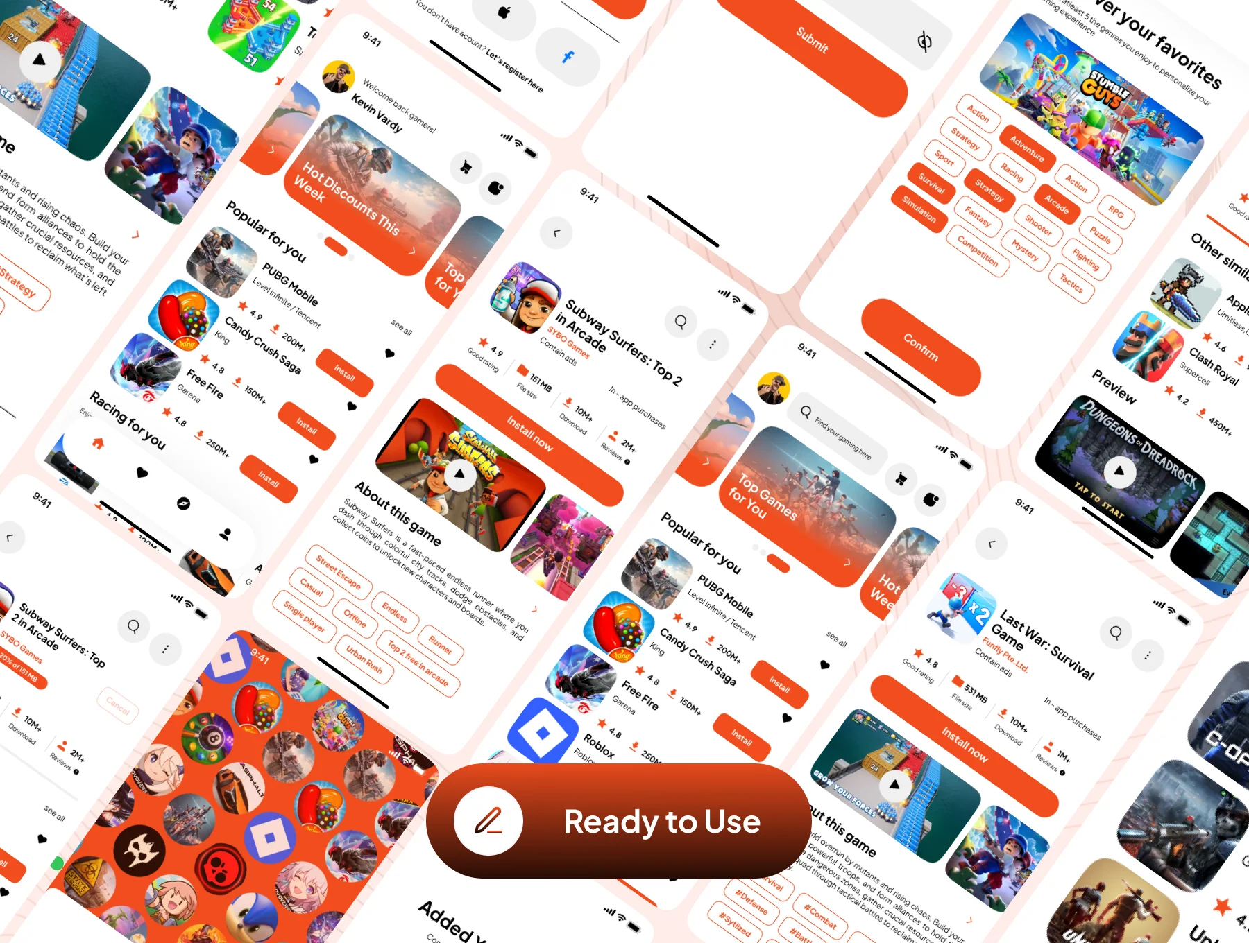 Arcafy - Mobile Gaming Store App UI Kit 7