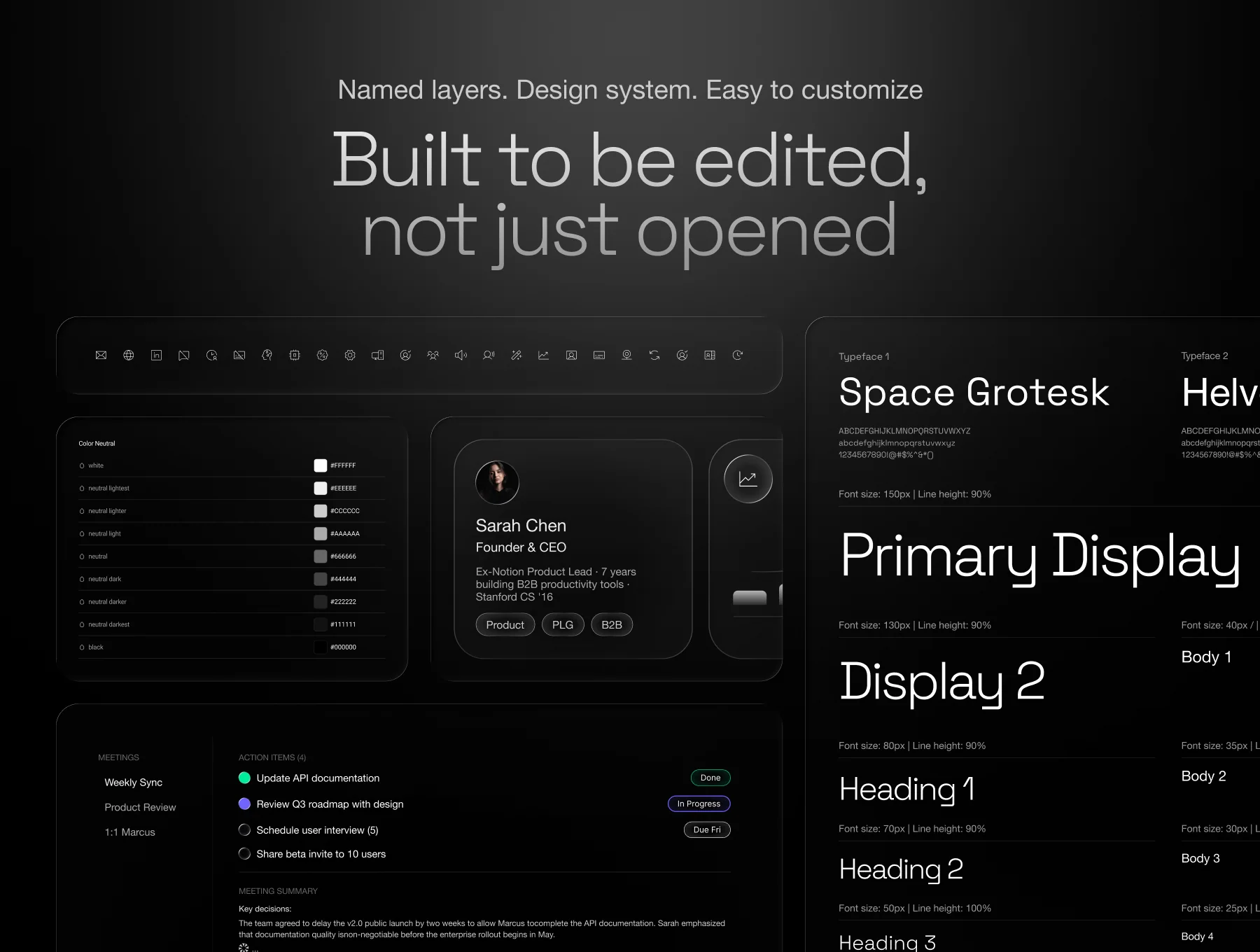 ArcAI Dark SaaS Investor Pitch Deck for Startups 6