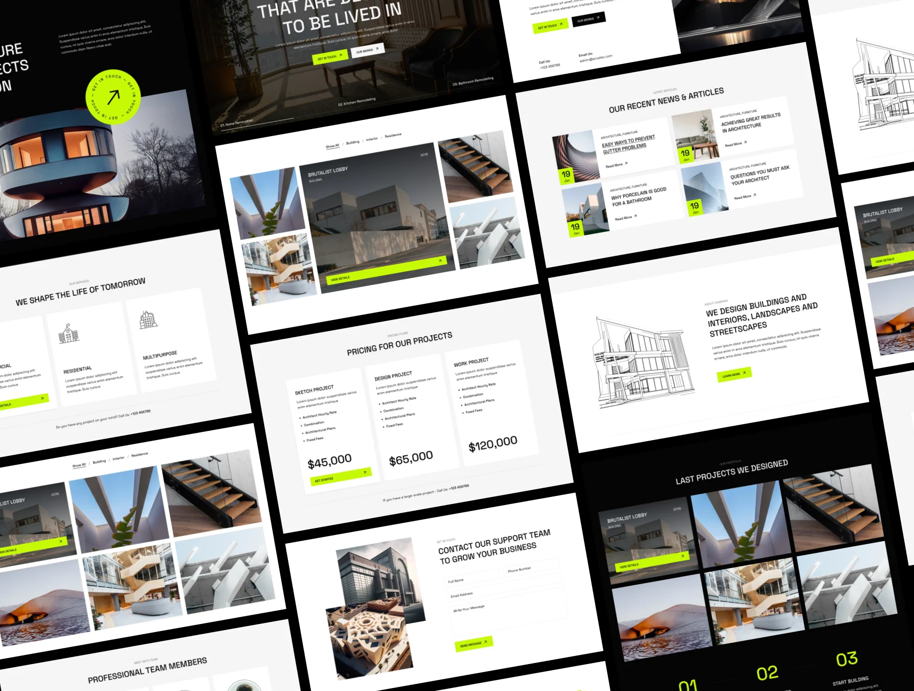 Arcatec - Architecture and Interior Html Template 2