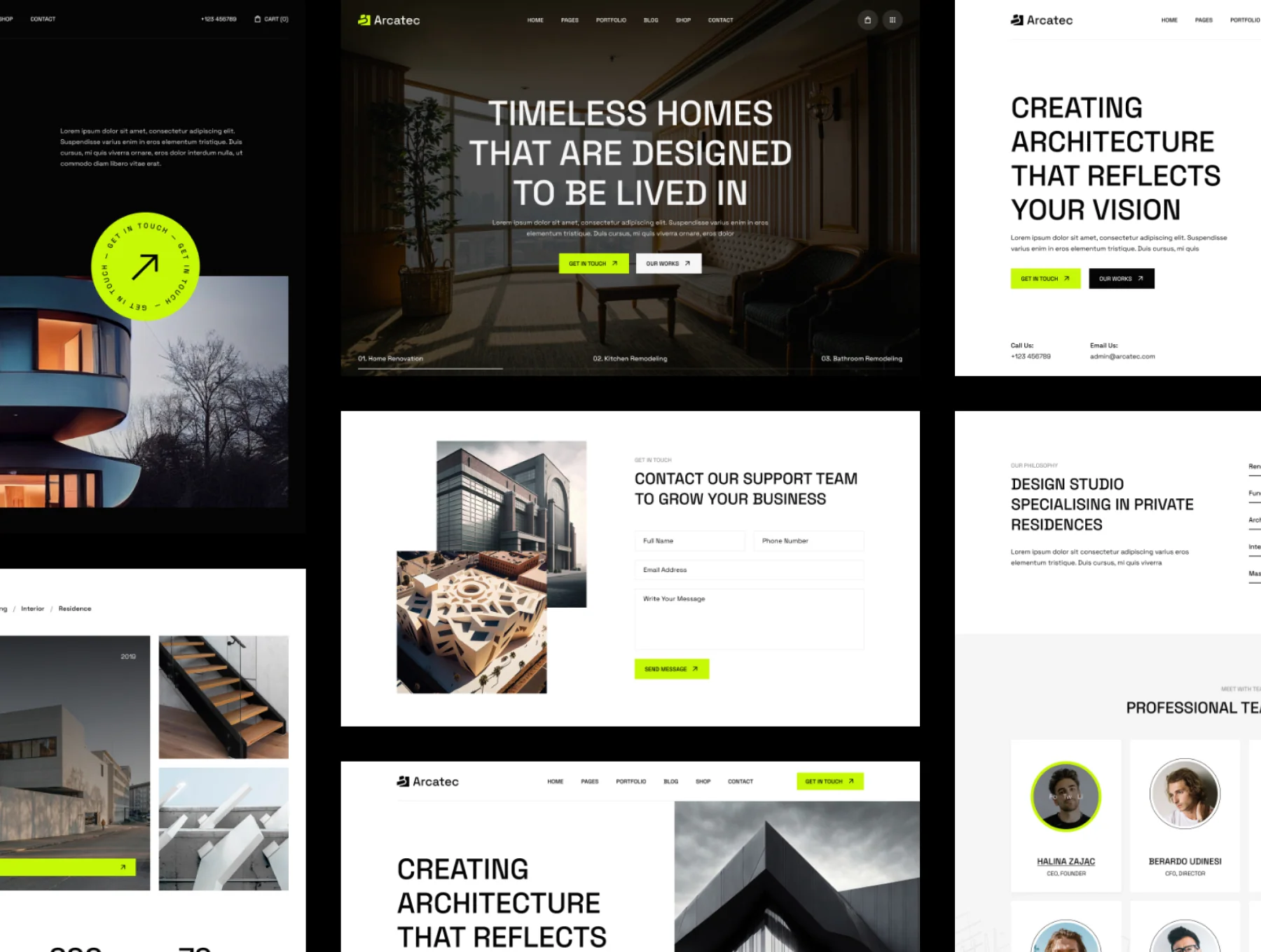Arcatec - Architecture and Interior Html Template 5