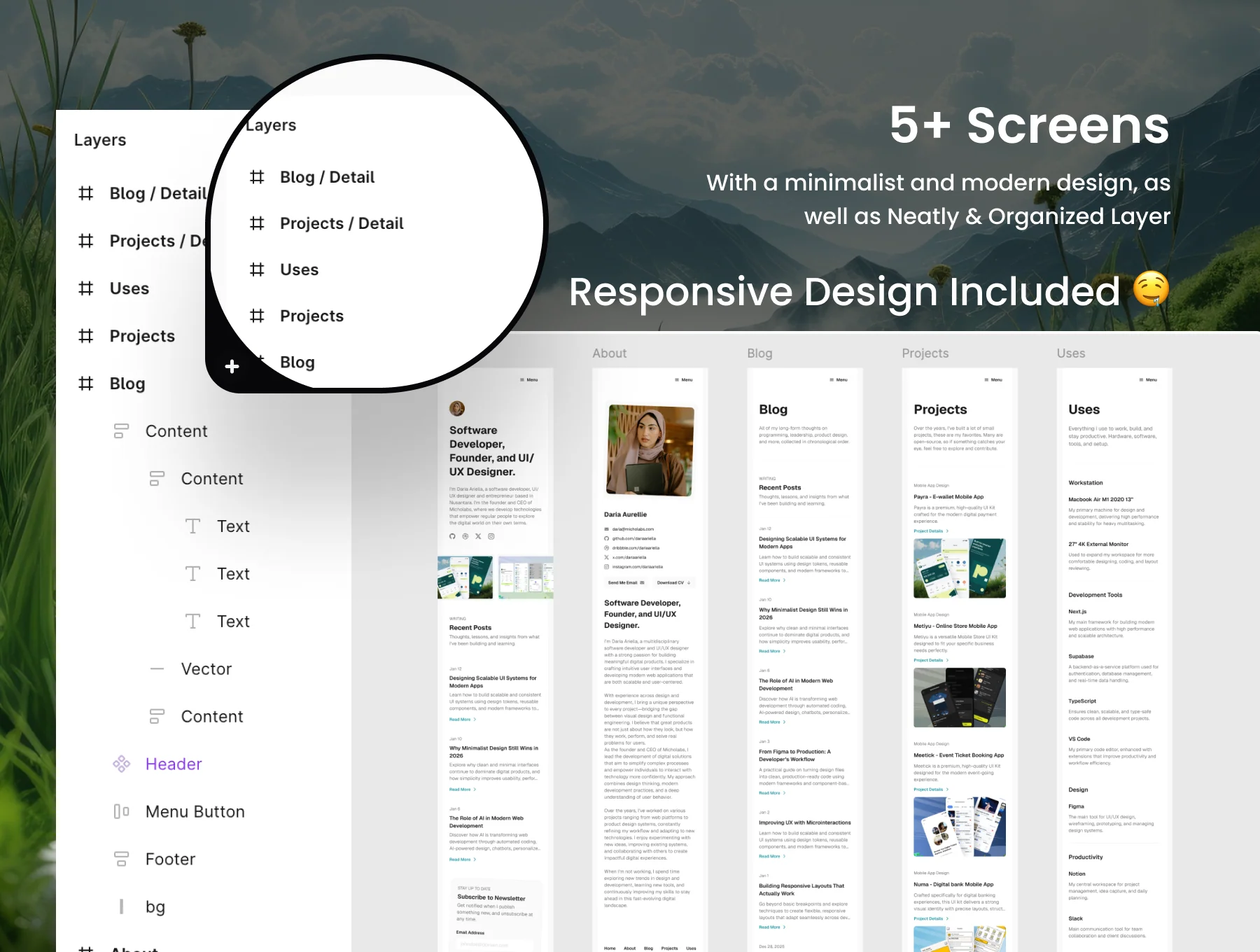 Arceus - Personal Portfolio Website 6