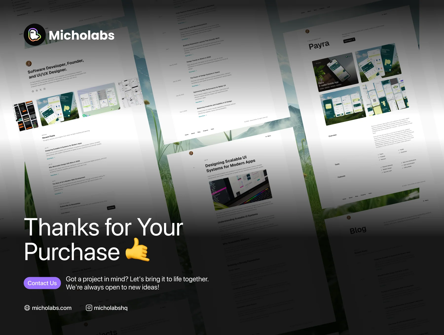 Arceus - Personal Portfolio Website 8