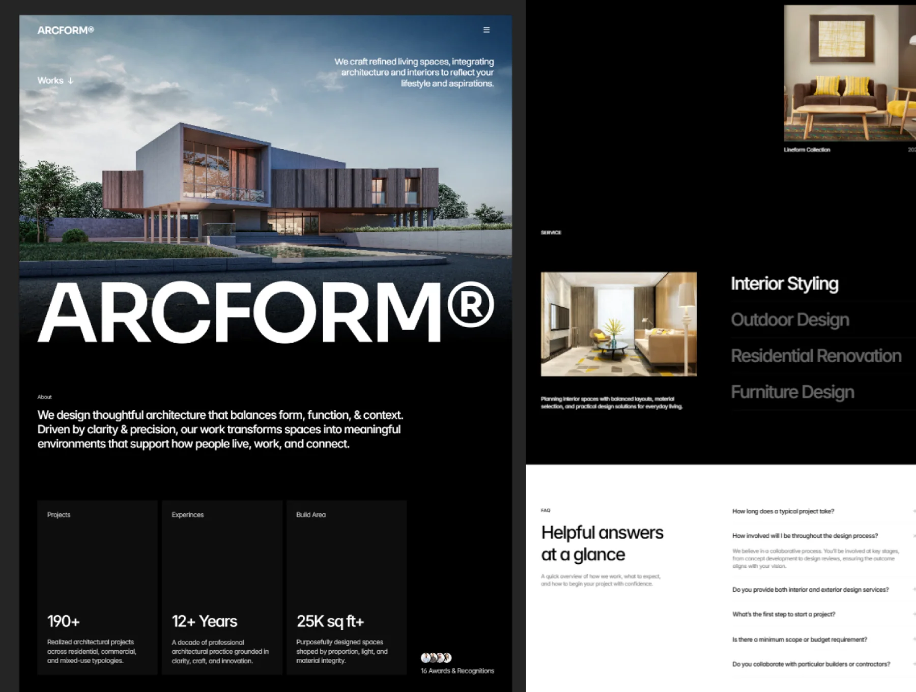 ARCFORM® – Architectural Portfolio & Creative Studio 2