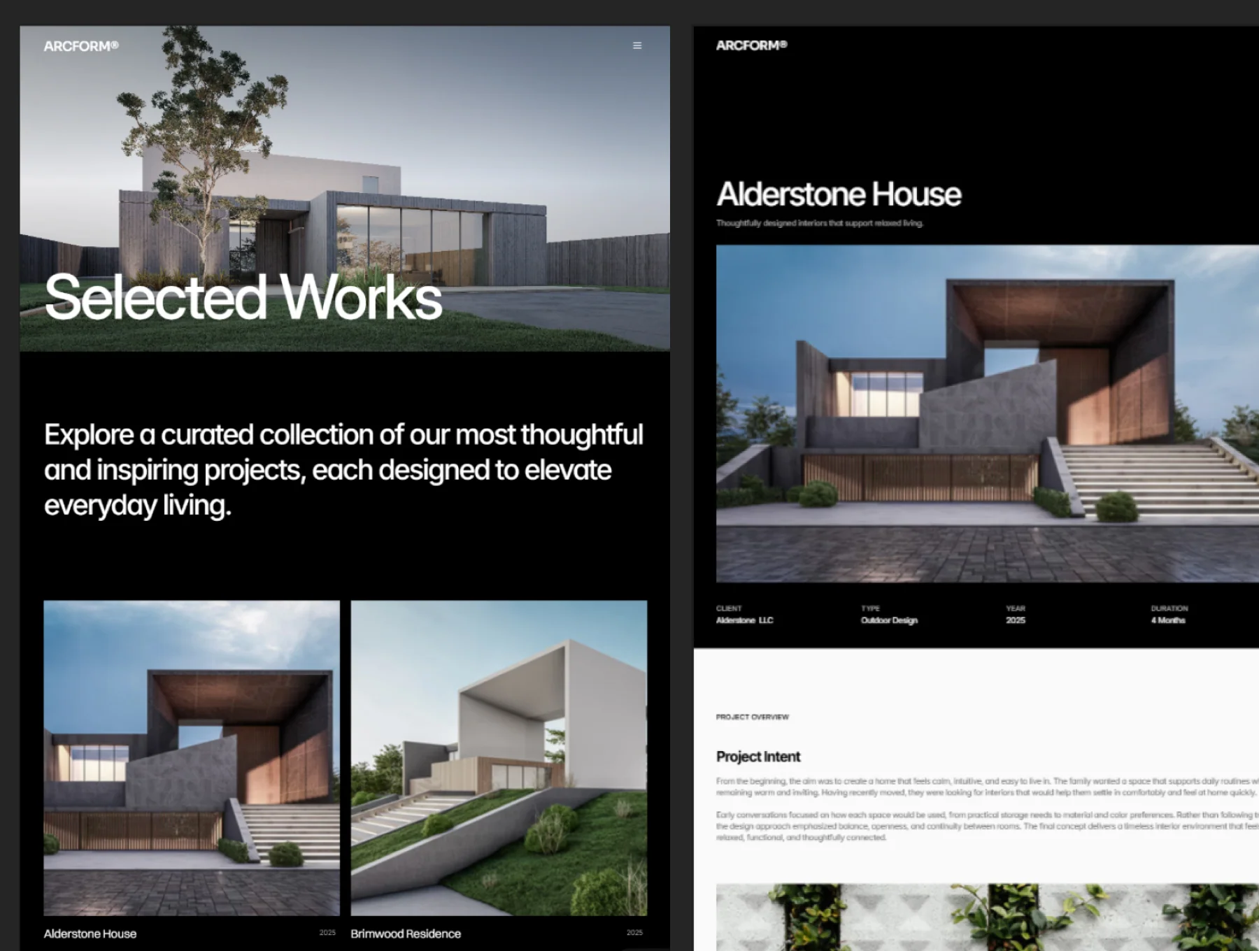 ARCFORM® – Architectural Portfolio & Creative Studio 4