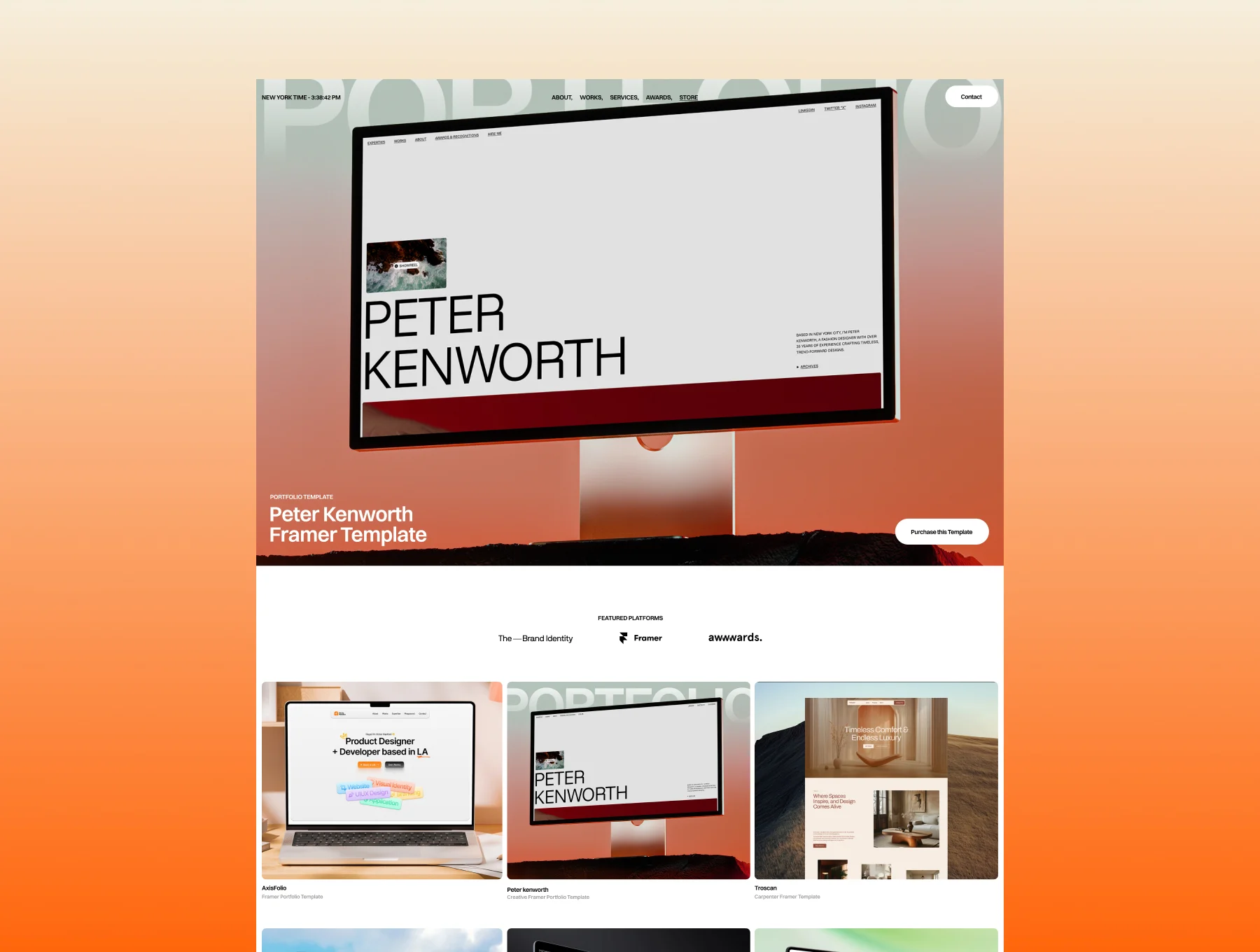 Archar — Ultra Creative Portfolio Template 3