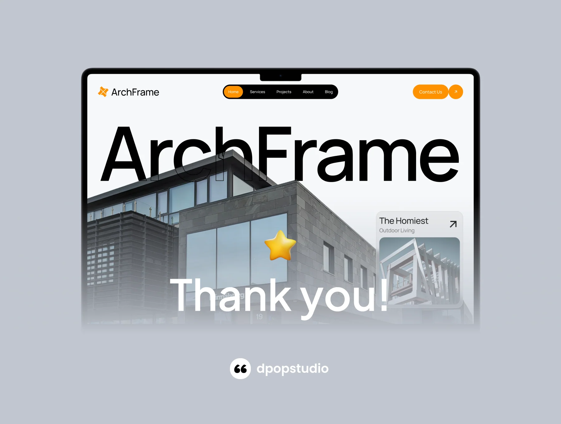 ArchFrame - Architecture Website UI KIT 8