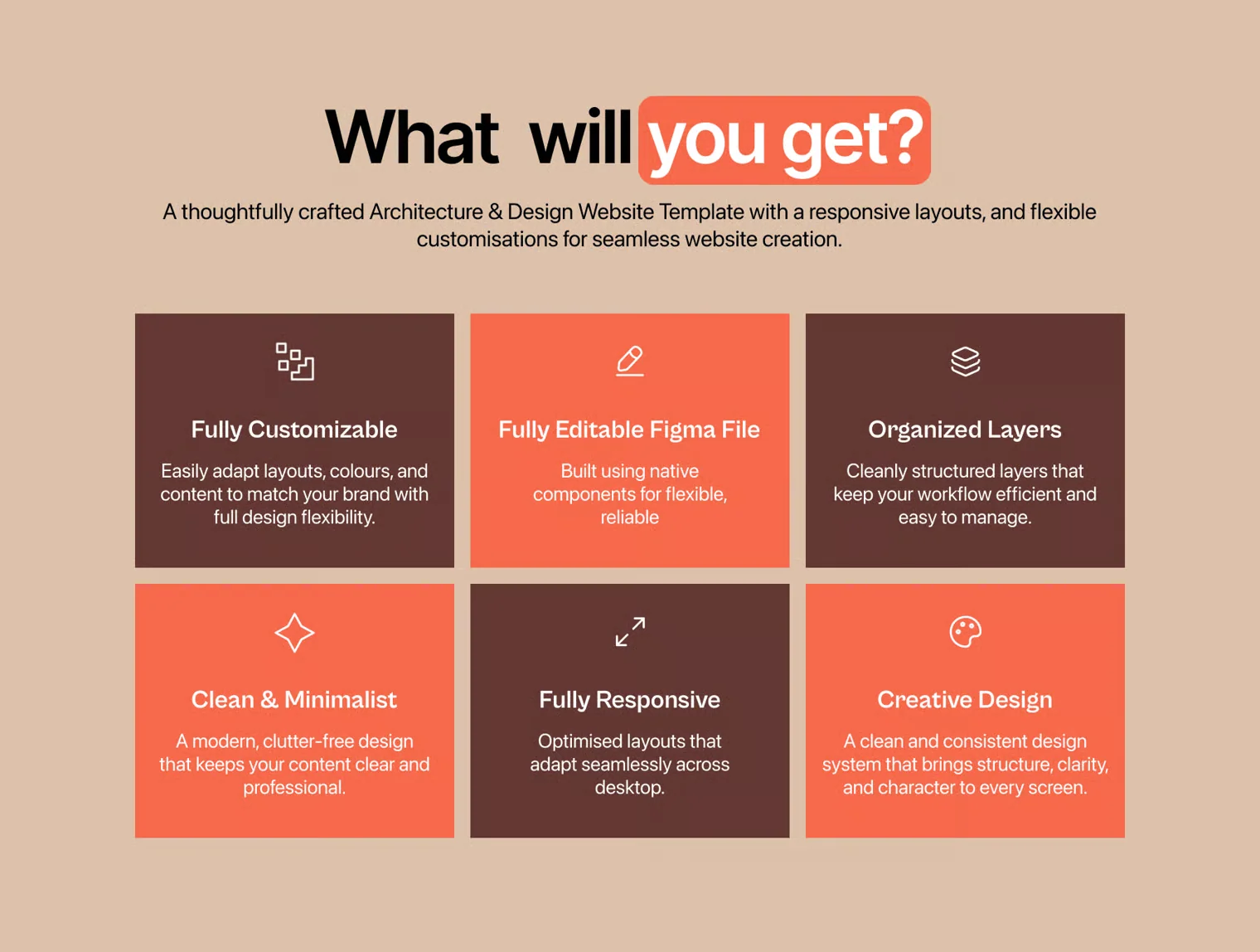 Architecture & Interior Design Studio Website Template 2