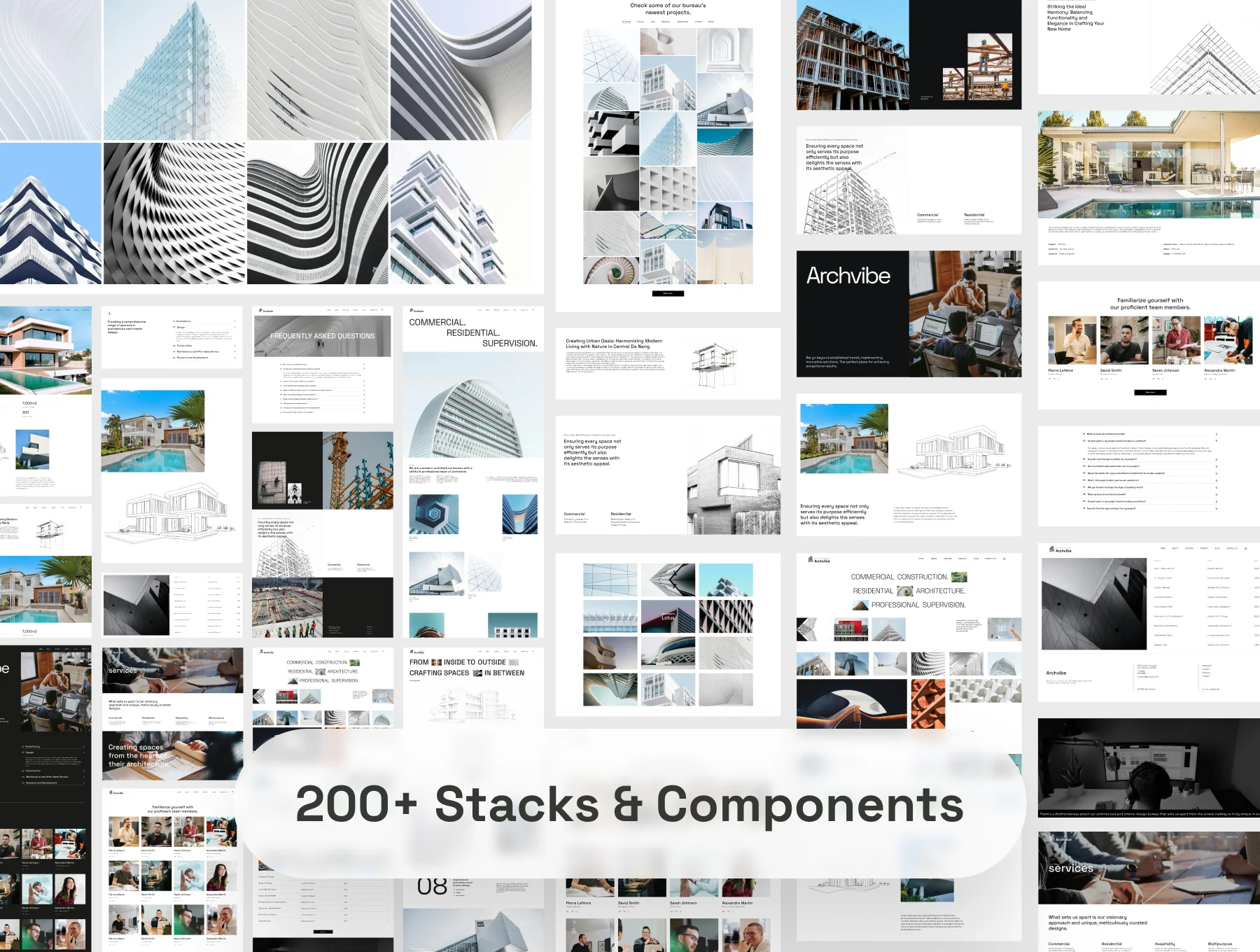 Archvibe - Architecture and Construction UI Design Kit 2