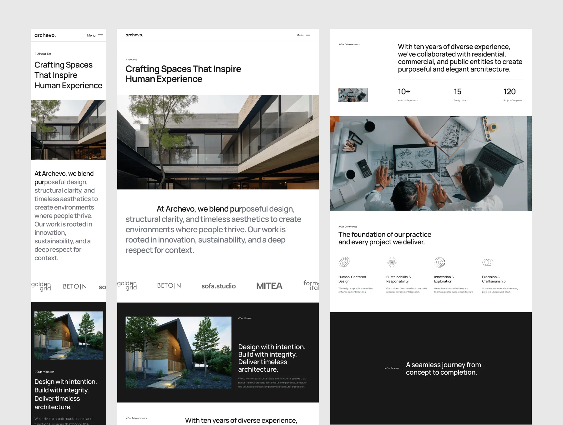 Archevo - Architecture Studio Website Template 2