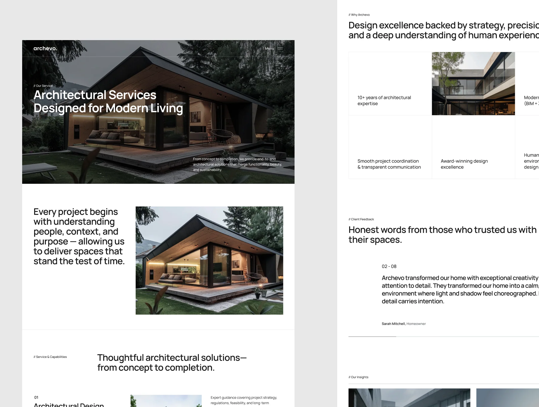 Archevo - Architecture Studio Website Template 3
