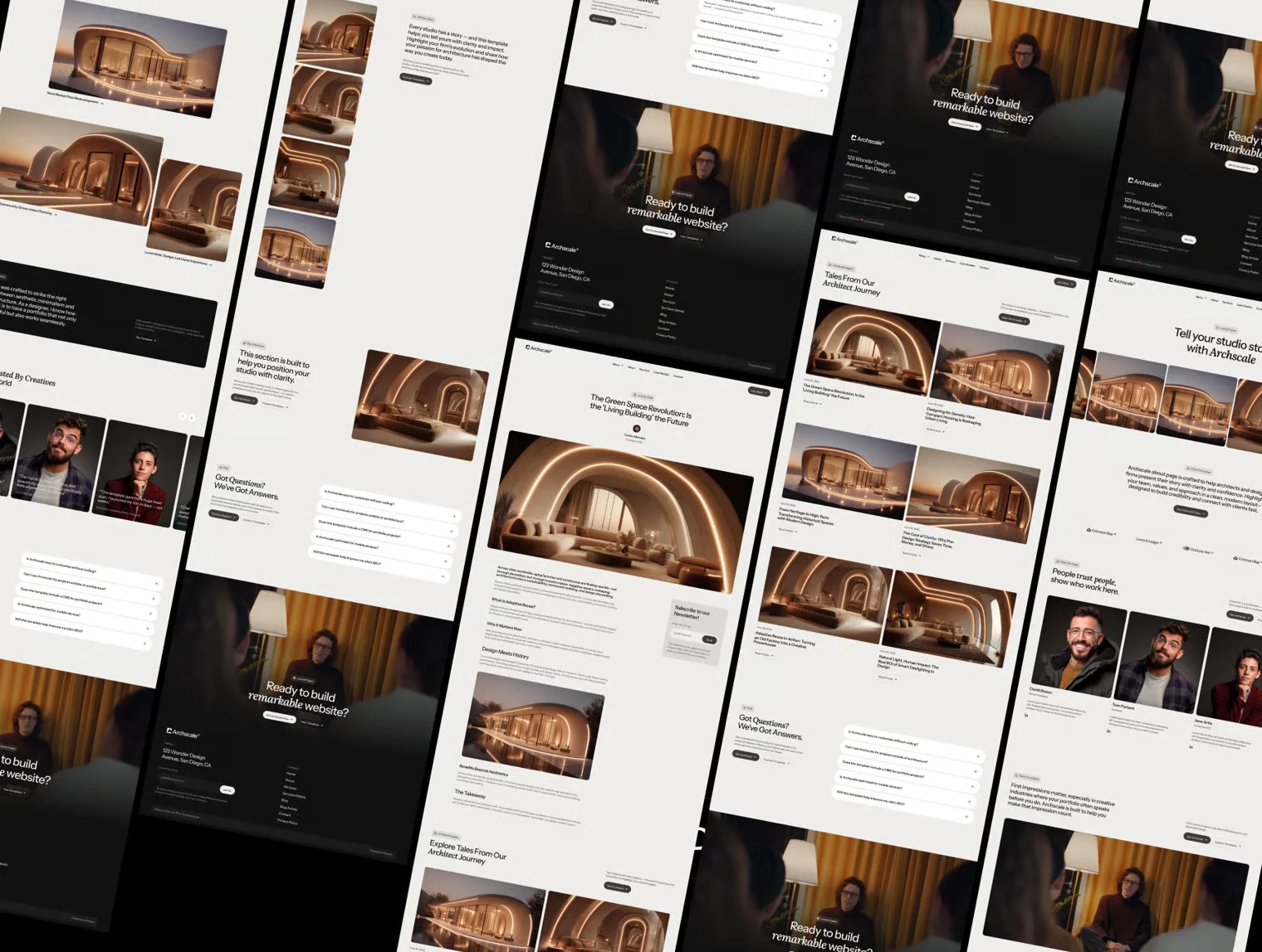 Archscale – Architecture & Interior Design Website Template 3