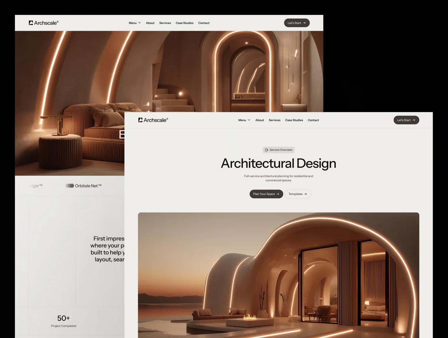 Archscale – Architecture & Interior Design Website Template 5