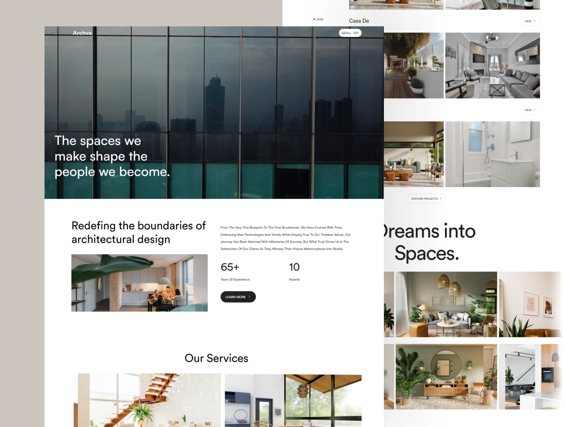 Archva - Architecture Framer Template