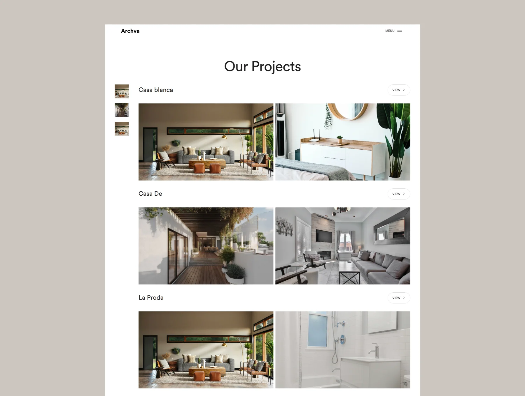 Archva - Architecture Framer Template 3