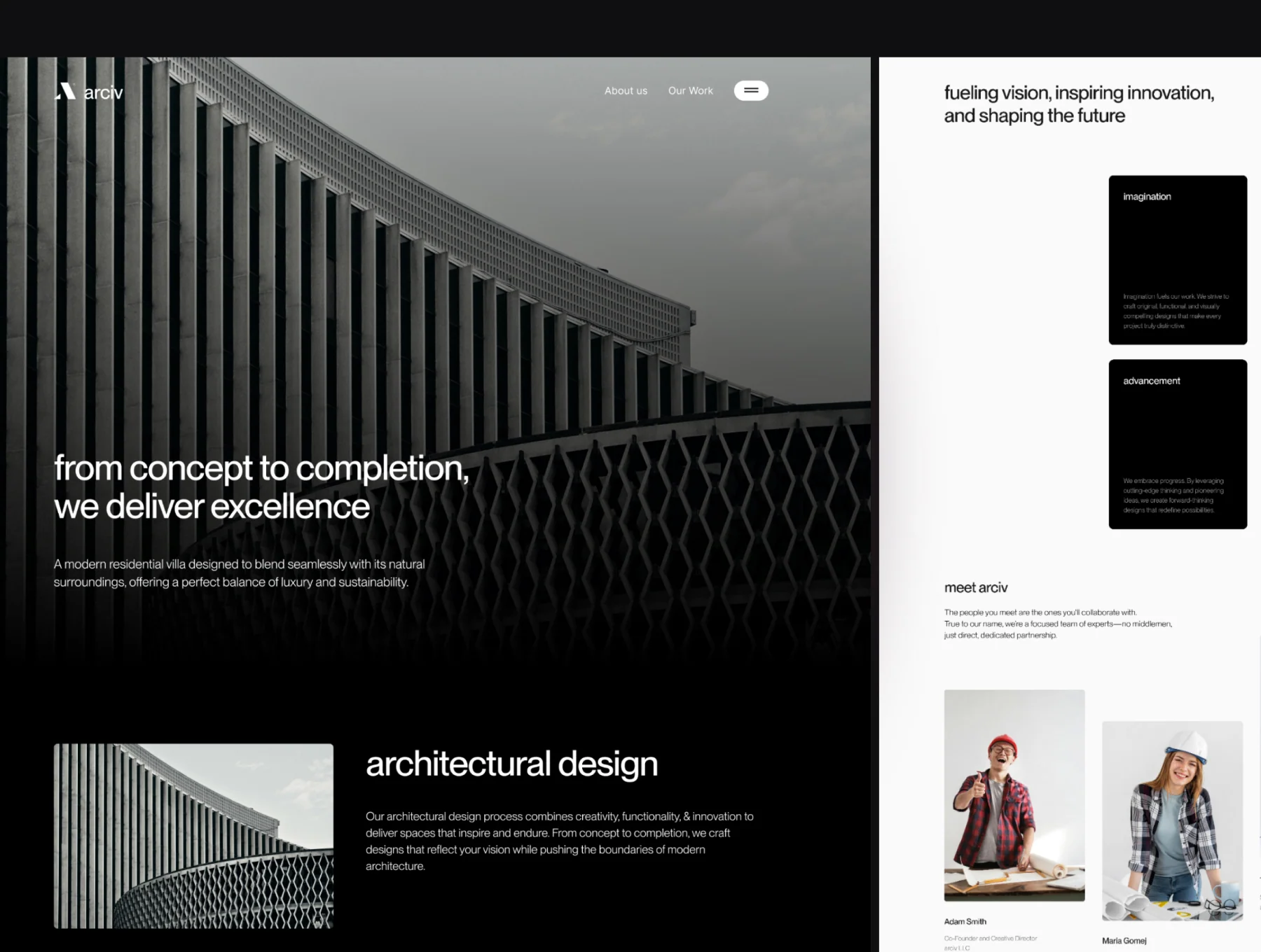 Arciv | Architecture Studio Website