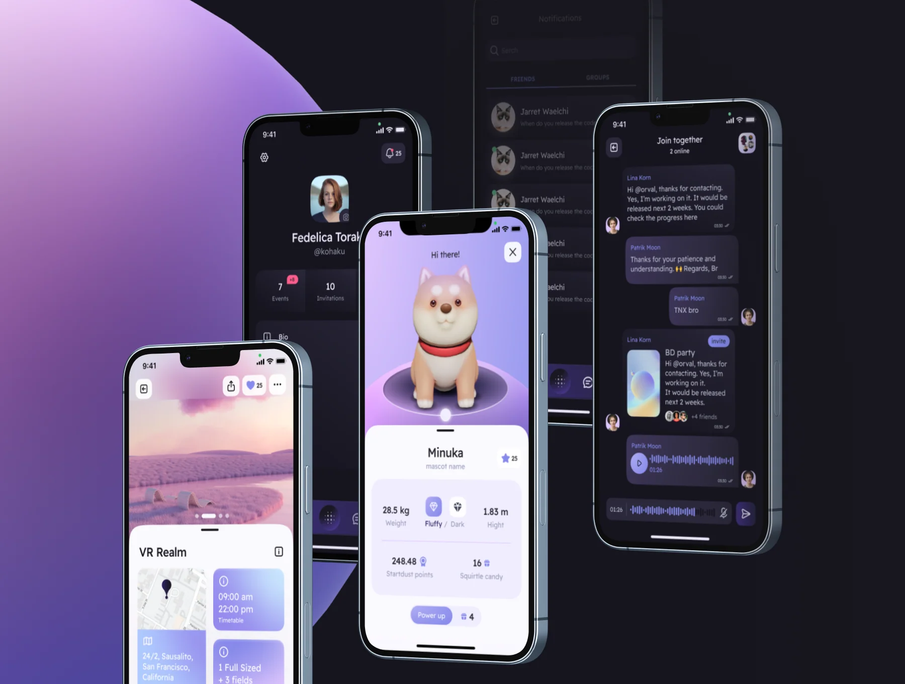AREA – AR city guide app & design UI kit 2