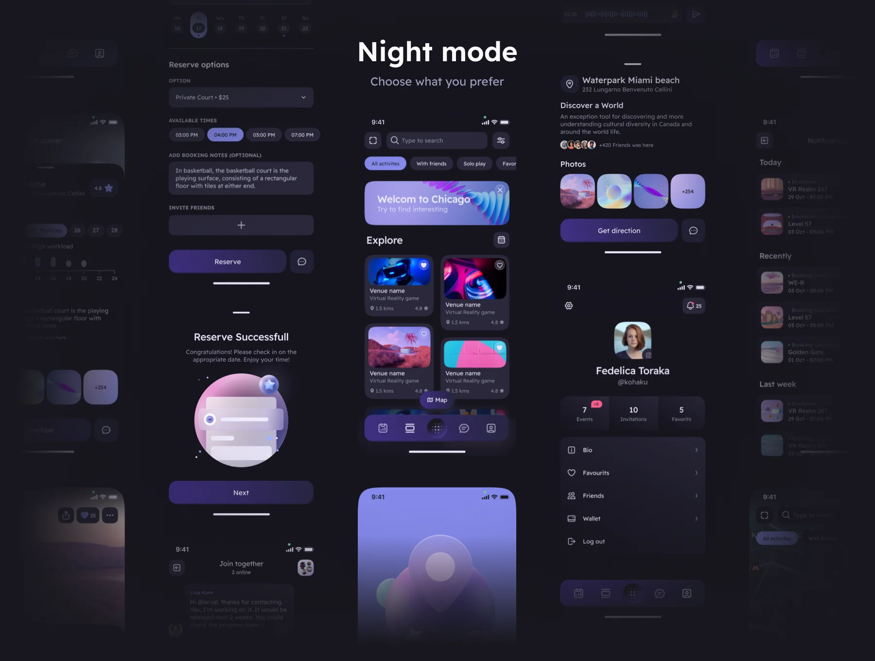 AREA – AR city guide app & design UI kit 5