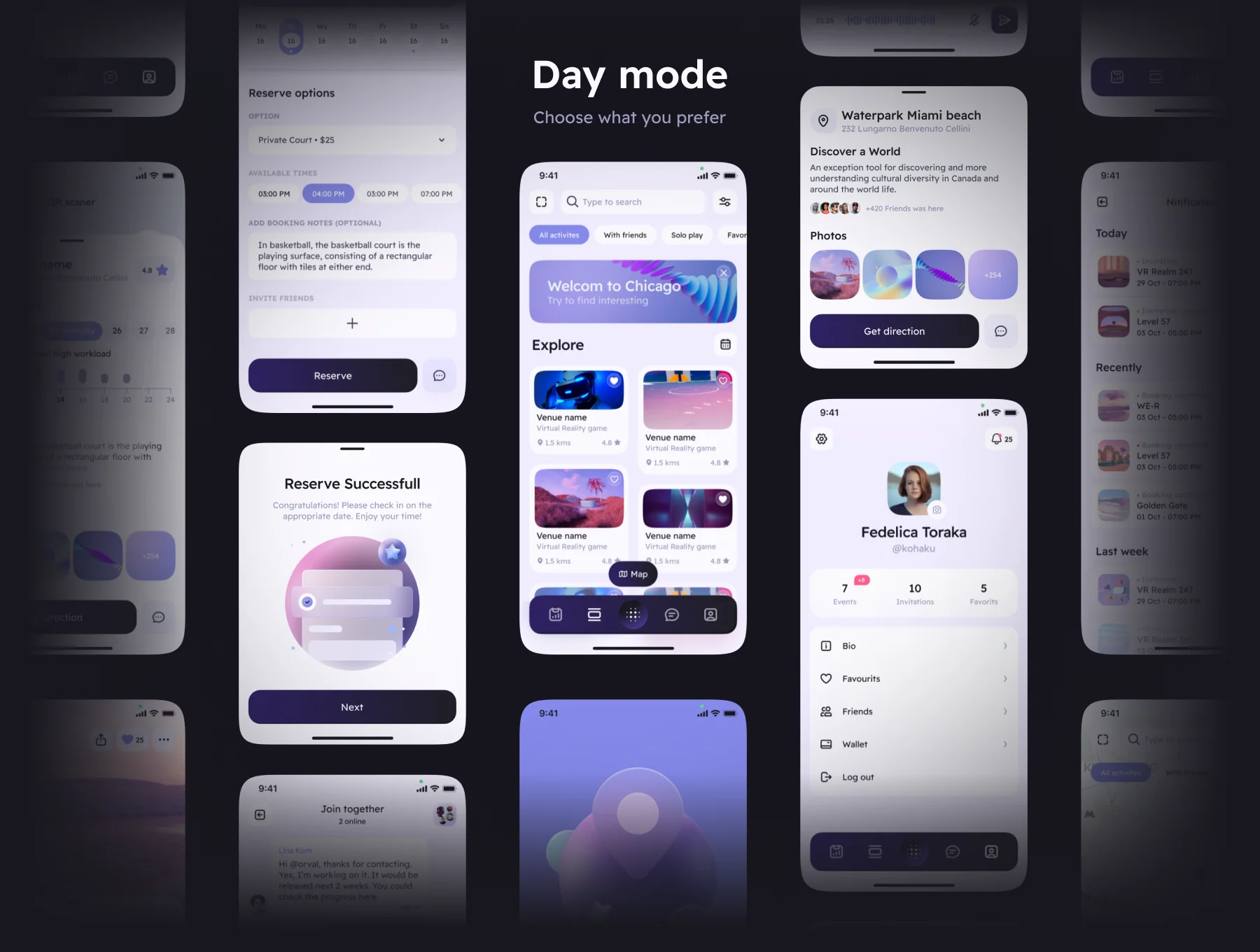 AREA – AR city guide app & design UI kit 6