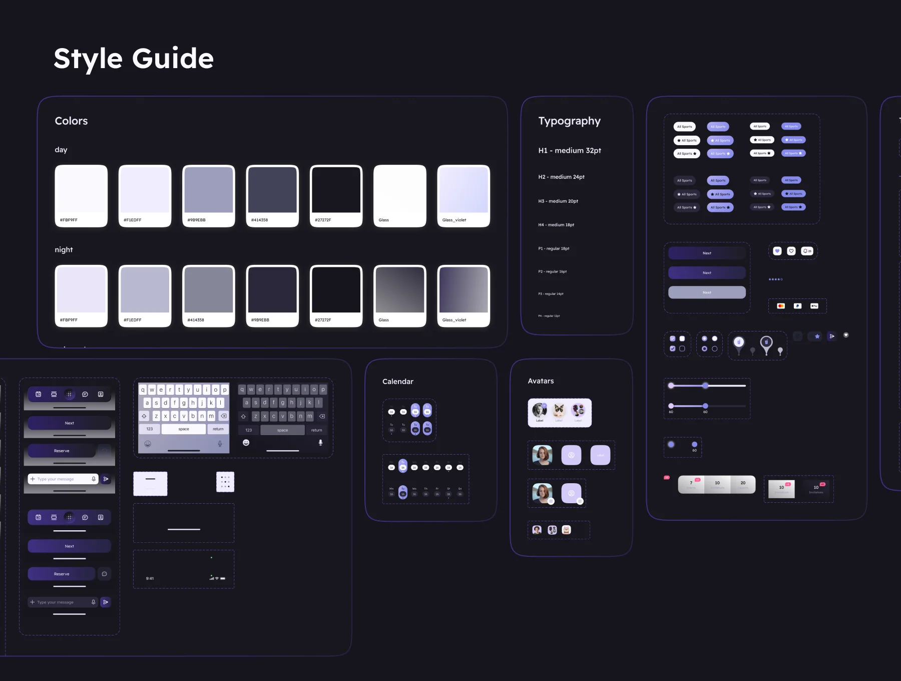 AREA – AR city guide app & design UI kit 7