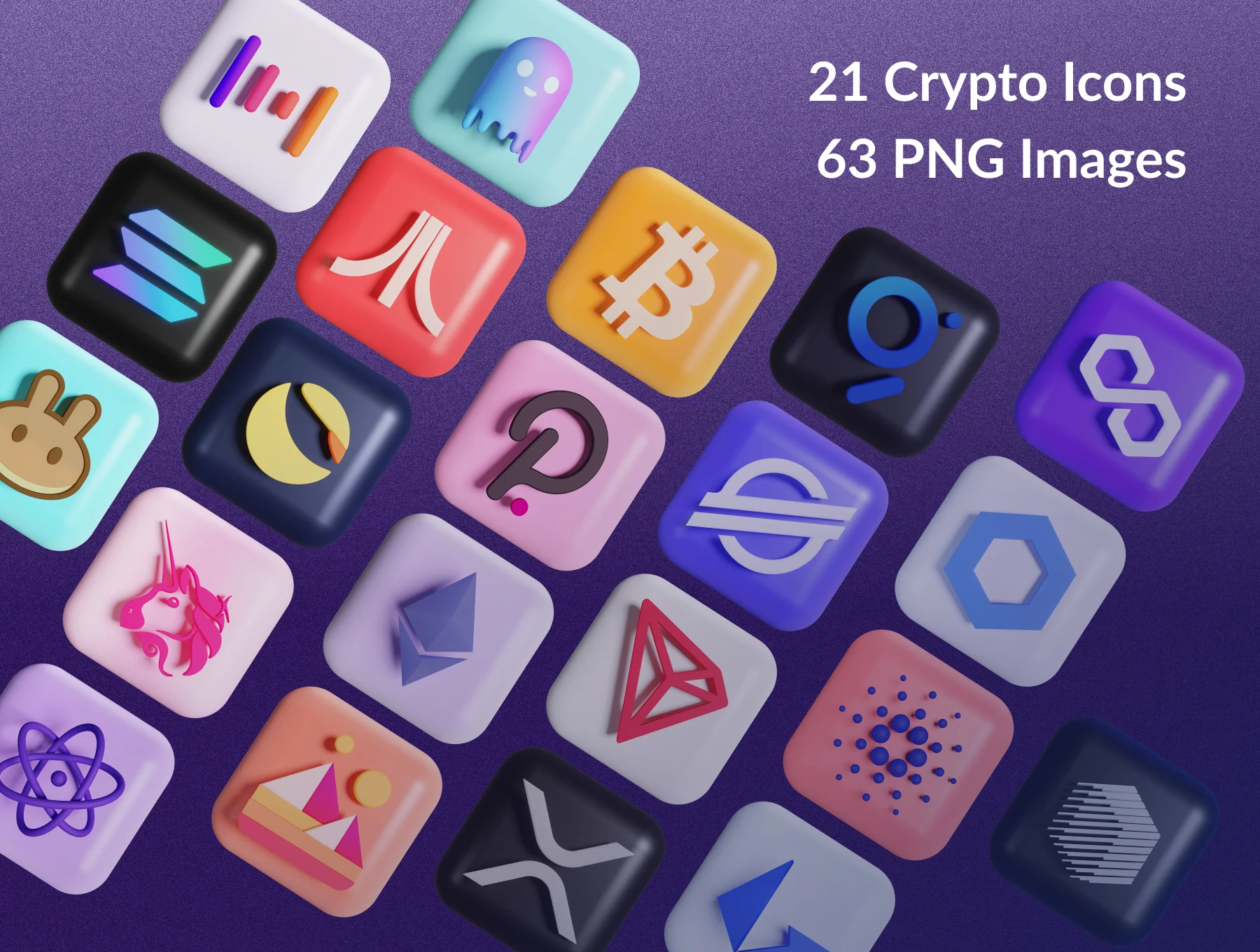 Ares Vol. 2 | Crypto 3D Icon Set 8