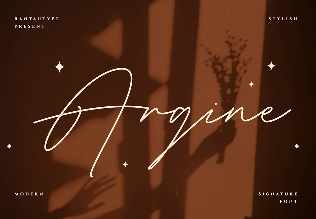 Argine Elegant Signature Font