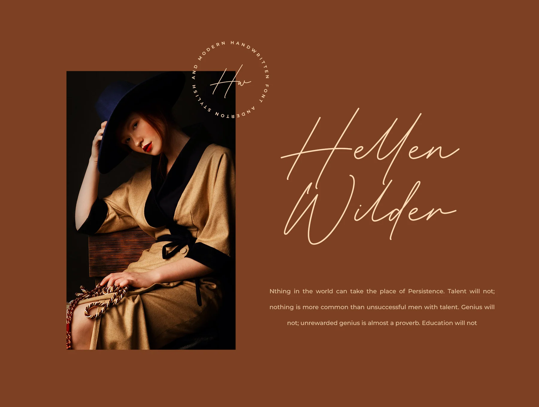 Argine Elegant Signature Font 2