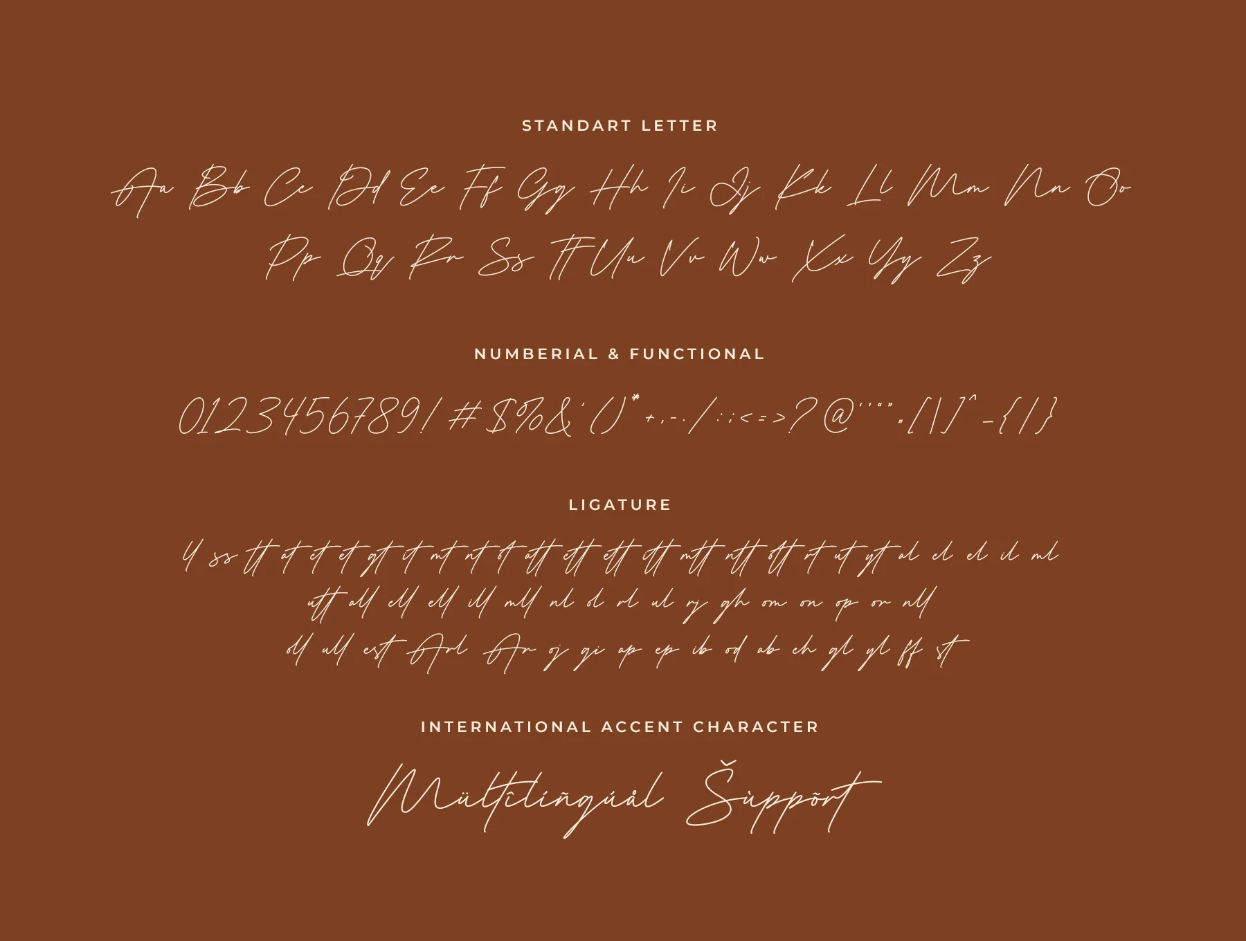 Argine Elegant Signature Font 8