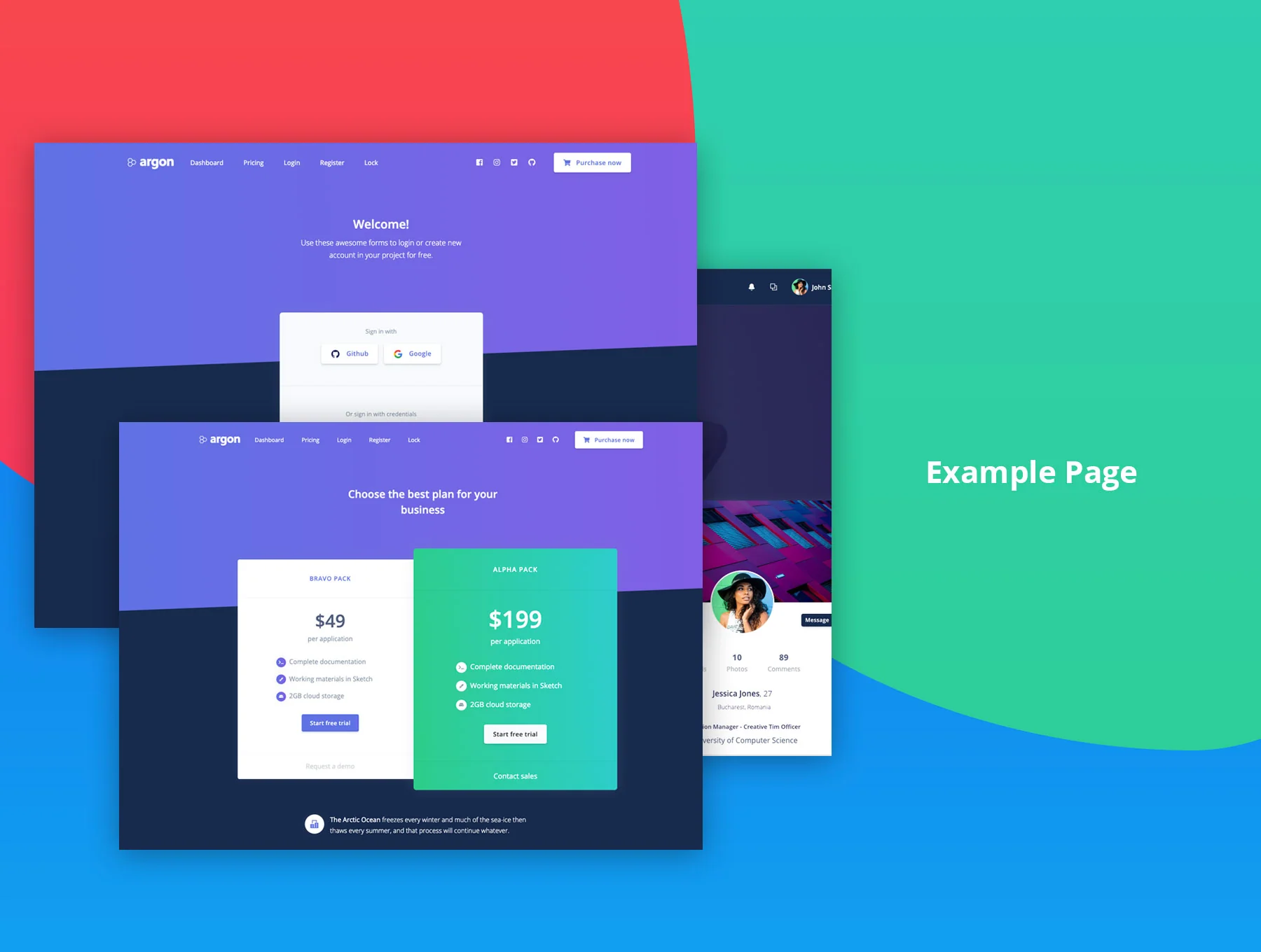 Argon Dashboard Pro 3