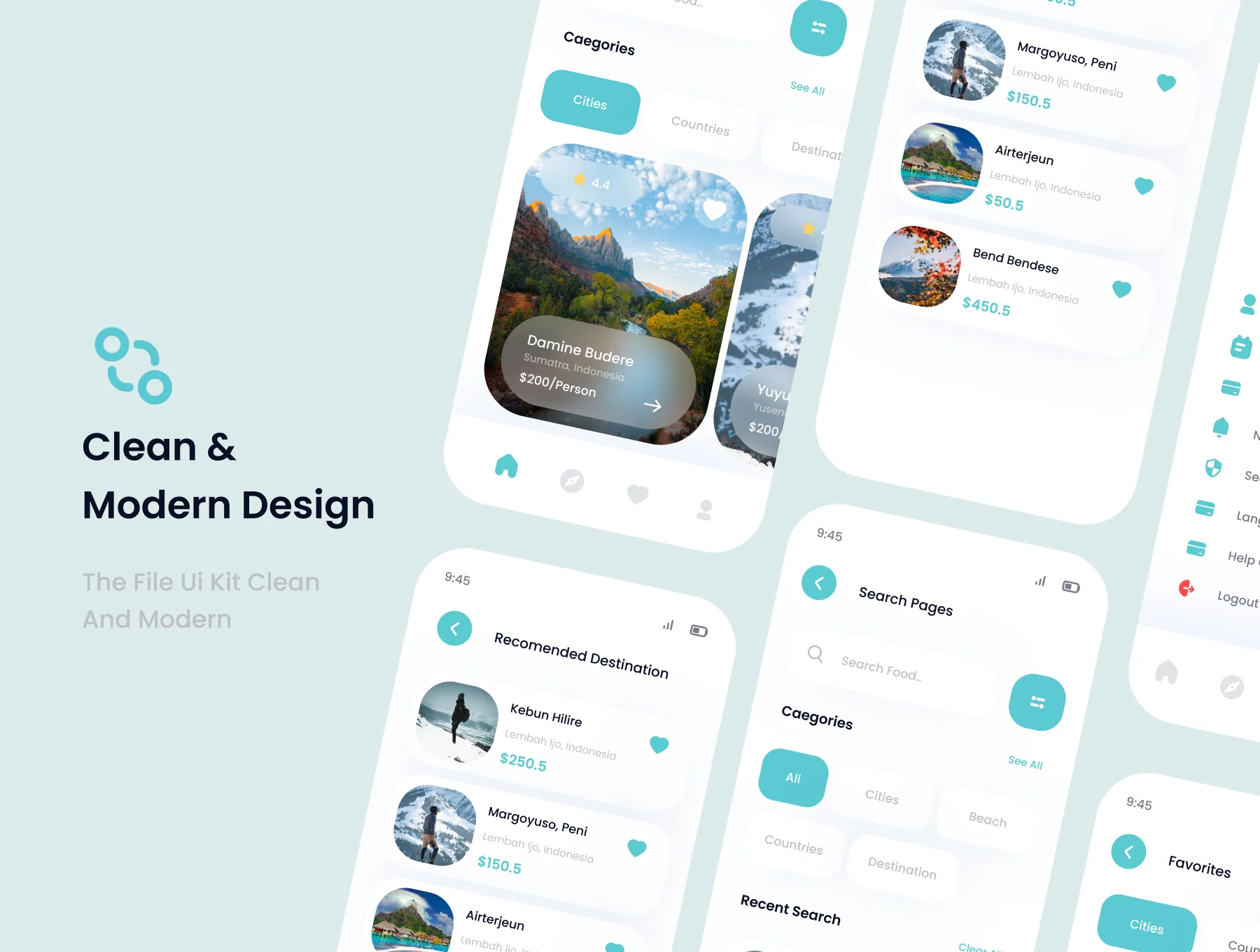 Arjuno Travel Tour App UI Kit 4