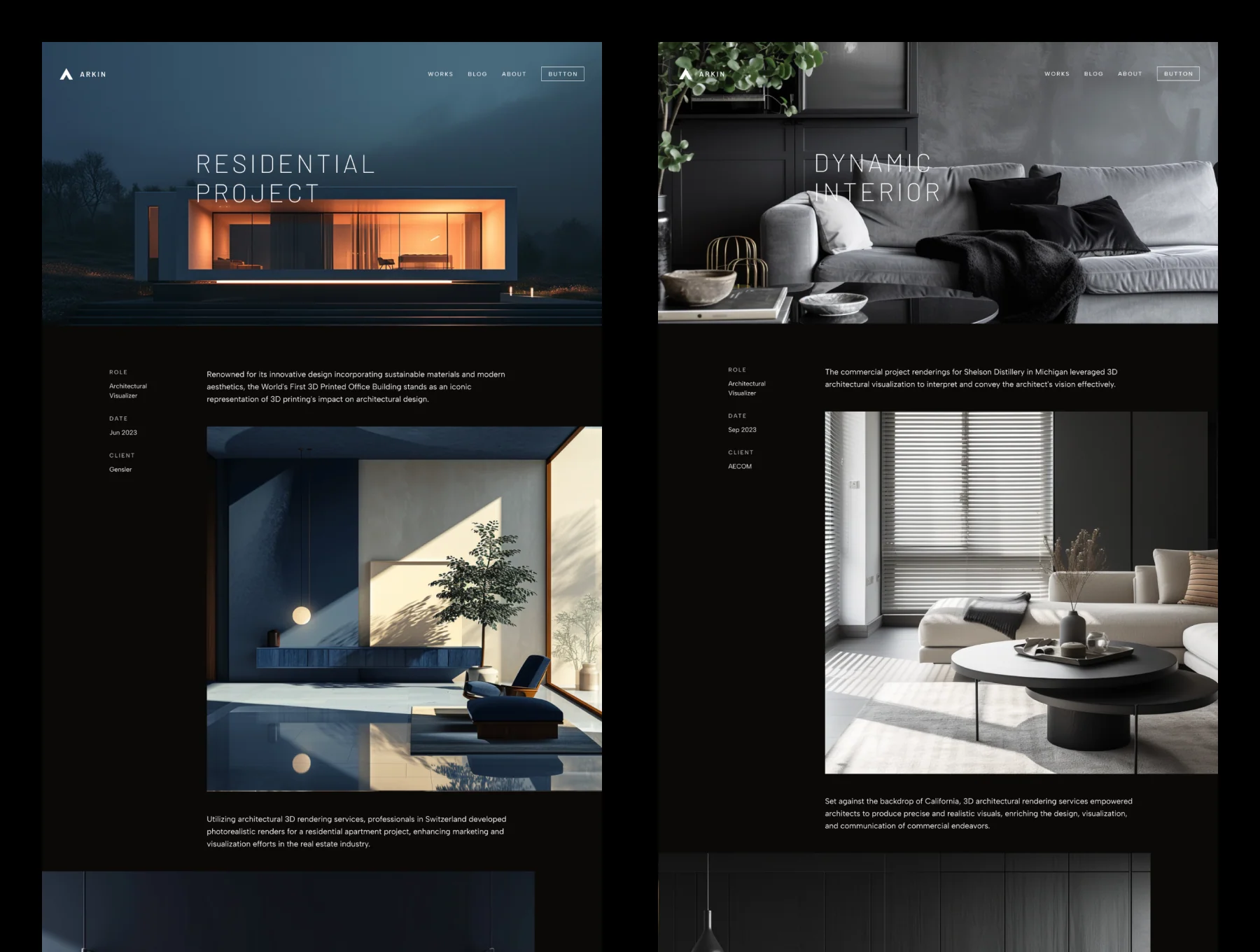 ARKIN — Portfolio Template 2