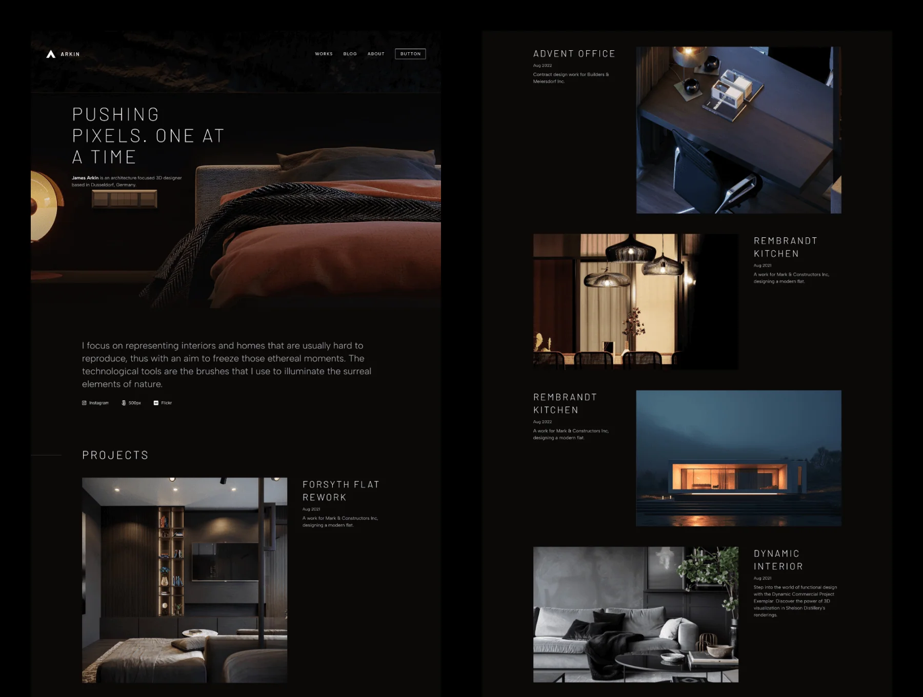 ARKIN — Portfolio Template 6