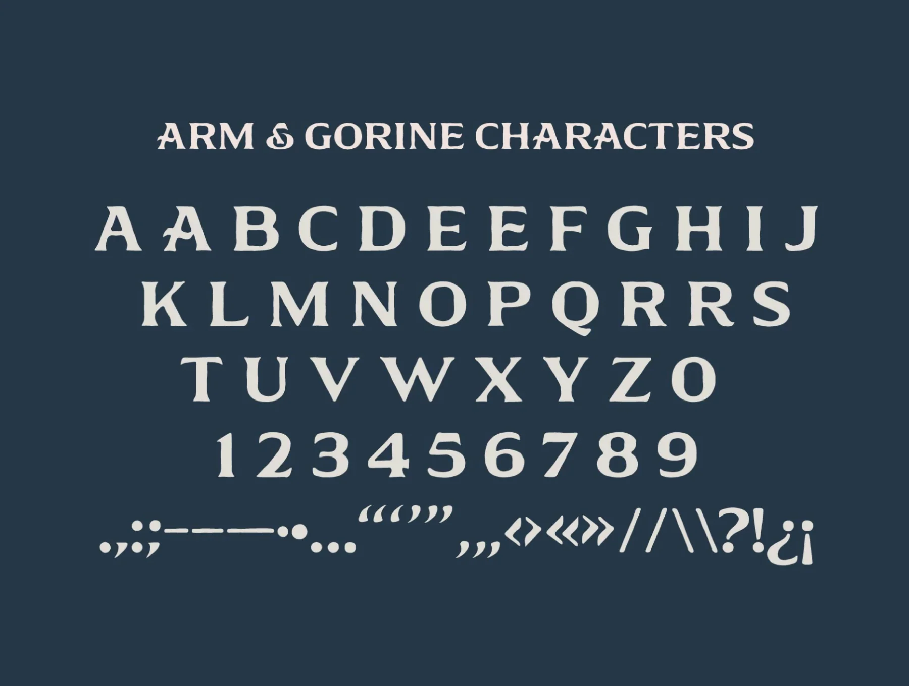 Arm & Gorine 7