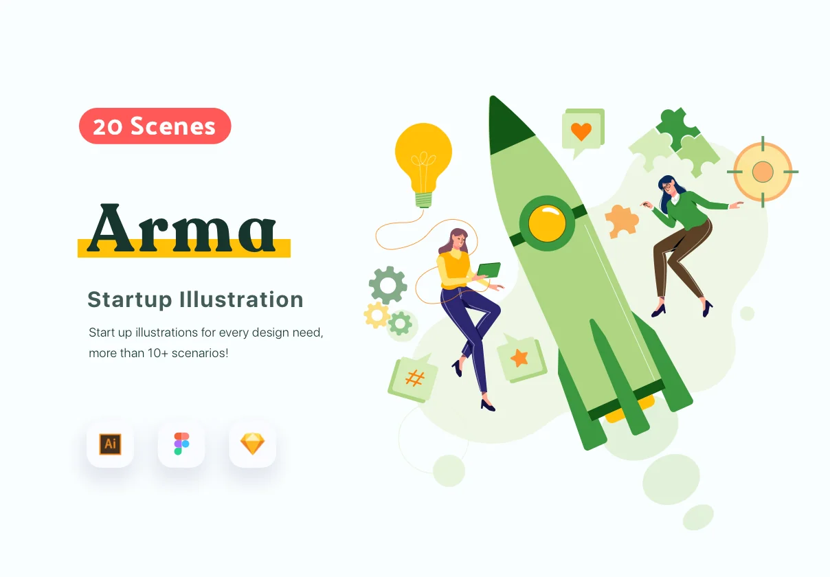 Arma Start Up 20 Scenes Illustration