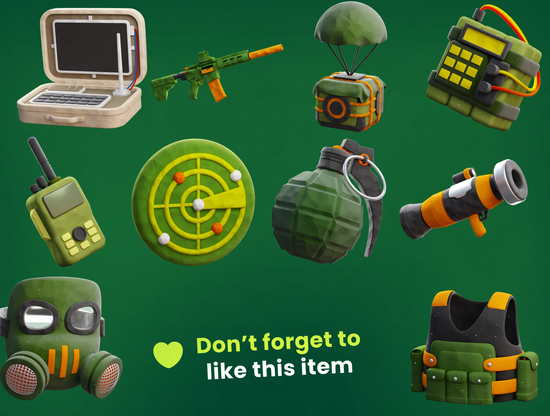 Army 3D Icon 8
